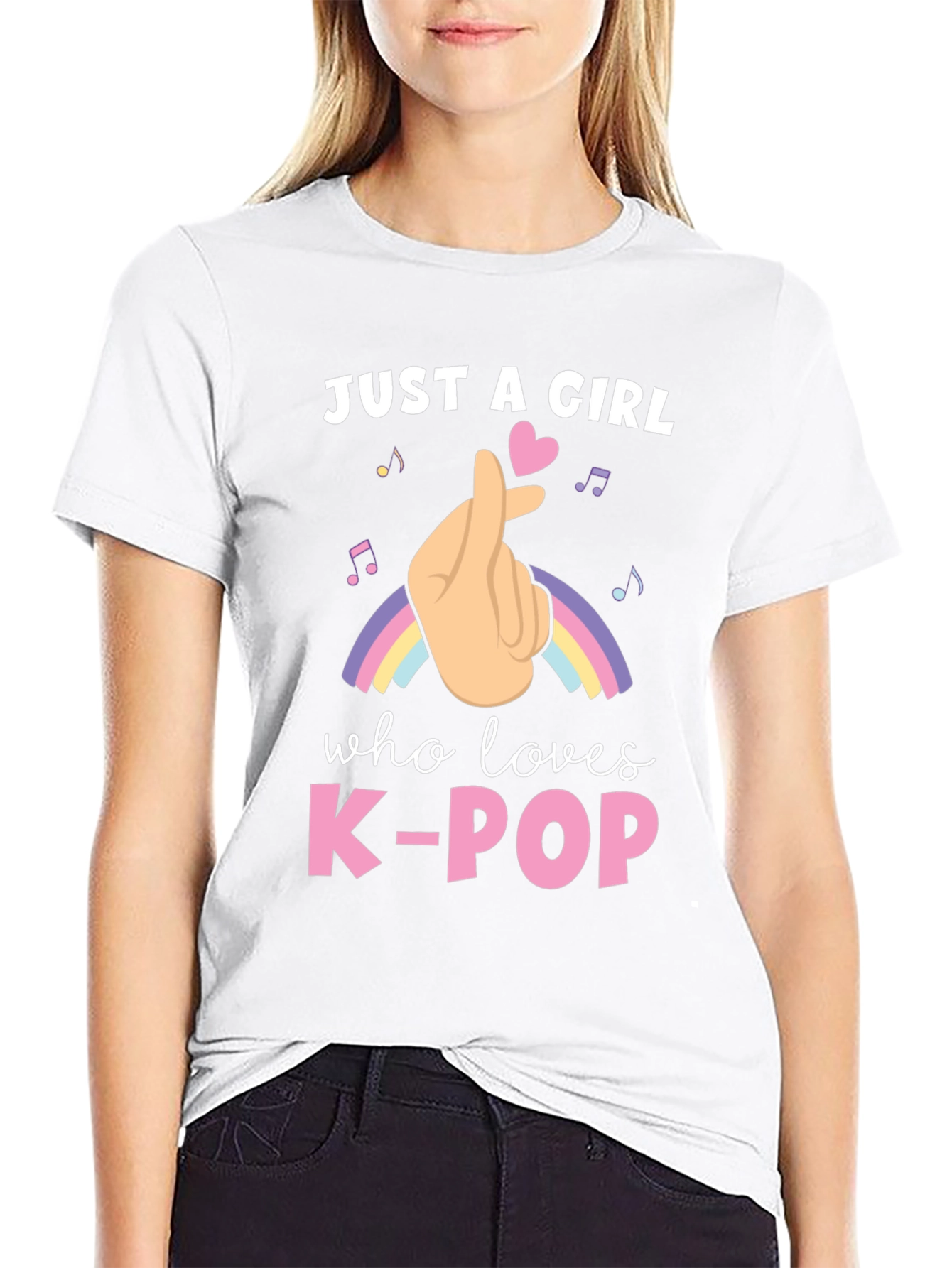 Just a Girl Who Loves K-Pop T-Shirt