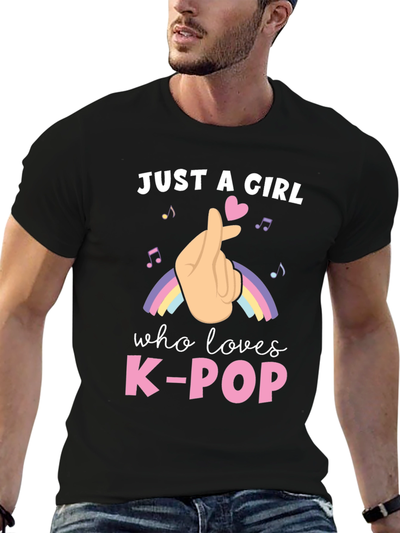 Just a Girl Who Loves K-Pop T-Shirt