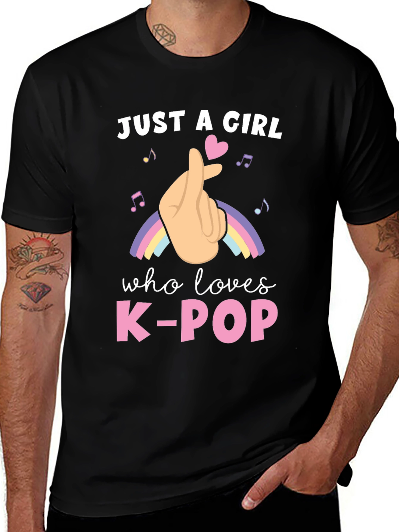Just a Girl Who Loves K-Pop T-Shirt