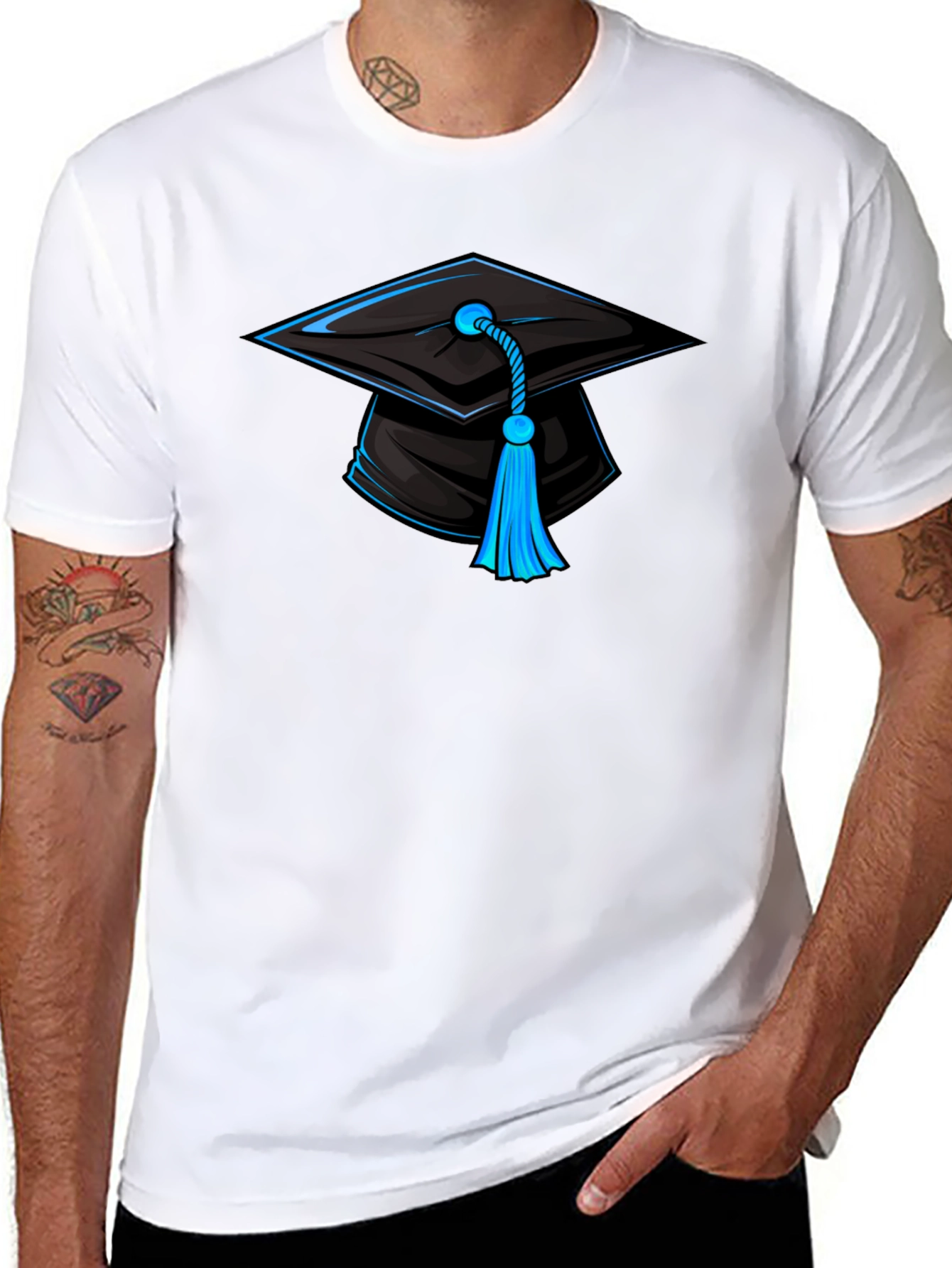 Graduation Cap Graphic Tee - Class of 2024