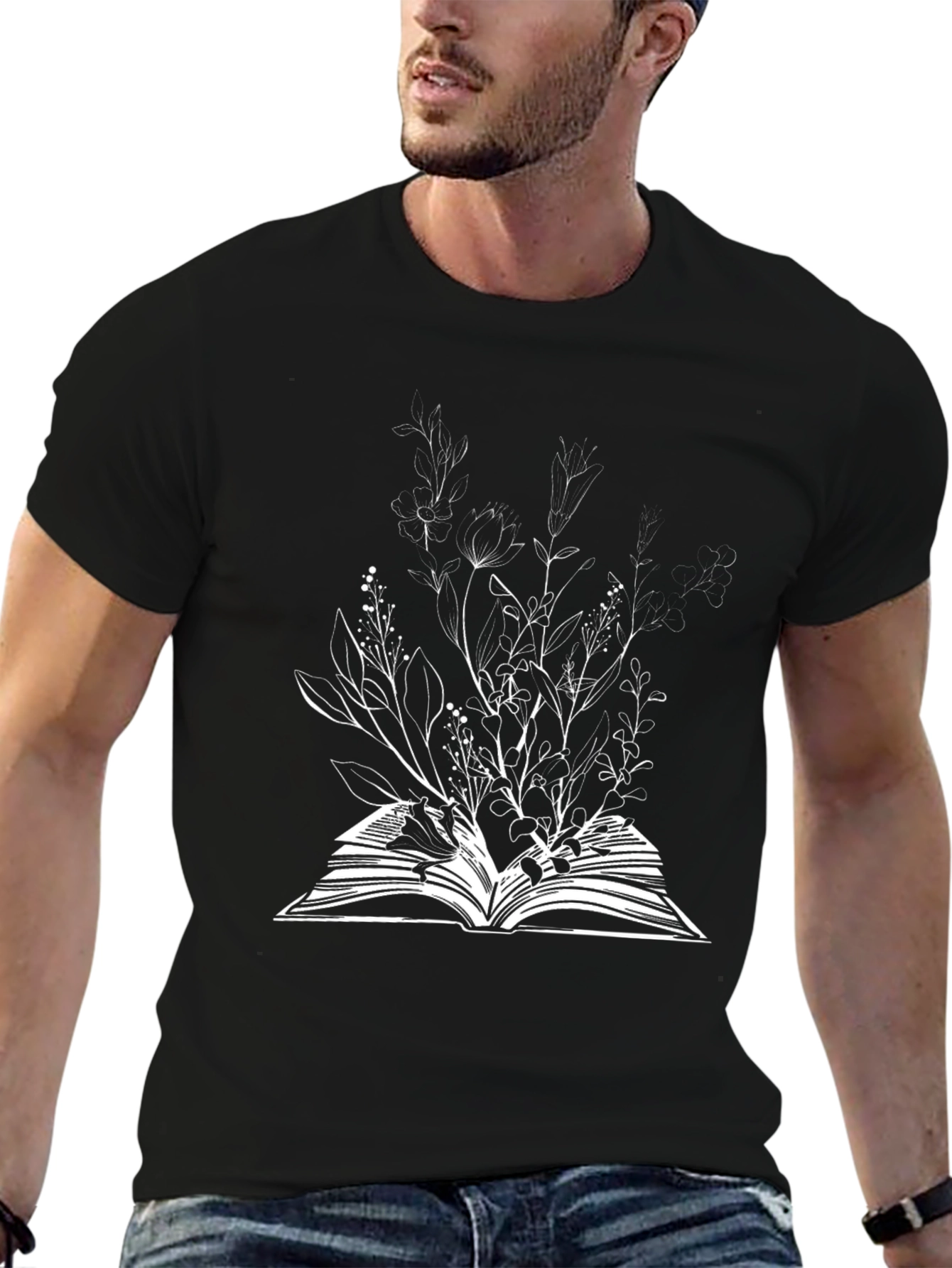 Botanical Book Graphic Tee