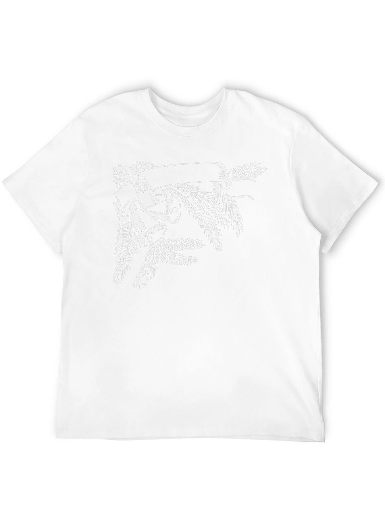 Festive Bells & Banner Graphic Tee - Holiday Style