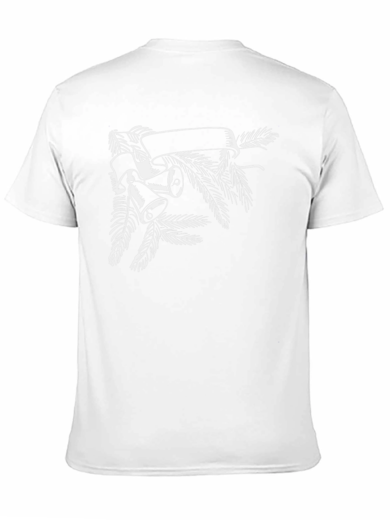 Festive Bells & Banner Graphic Tee - Holiday Style