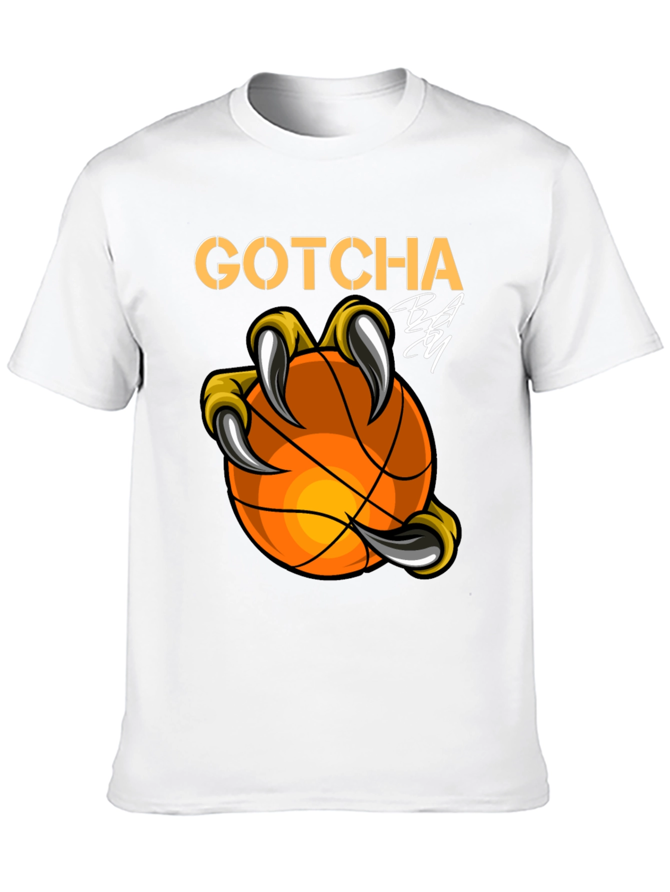 Gotcha Basketball Graphic T-Shirt - Black