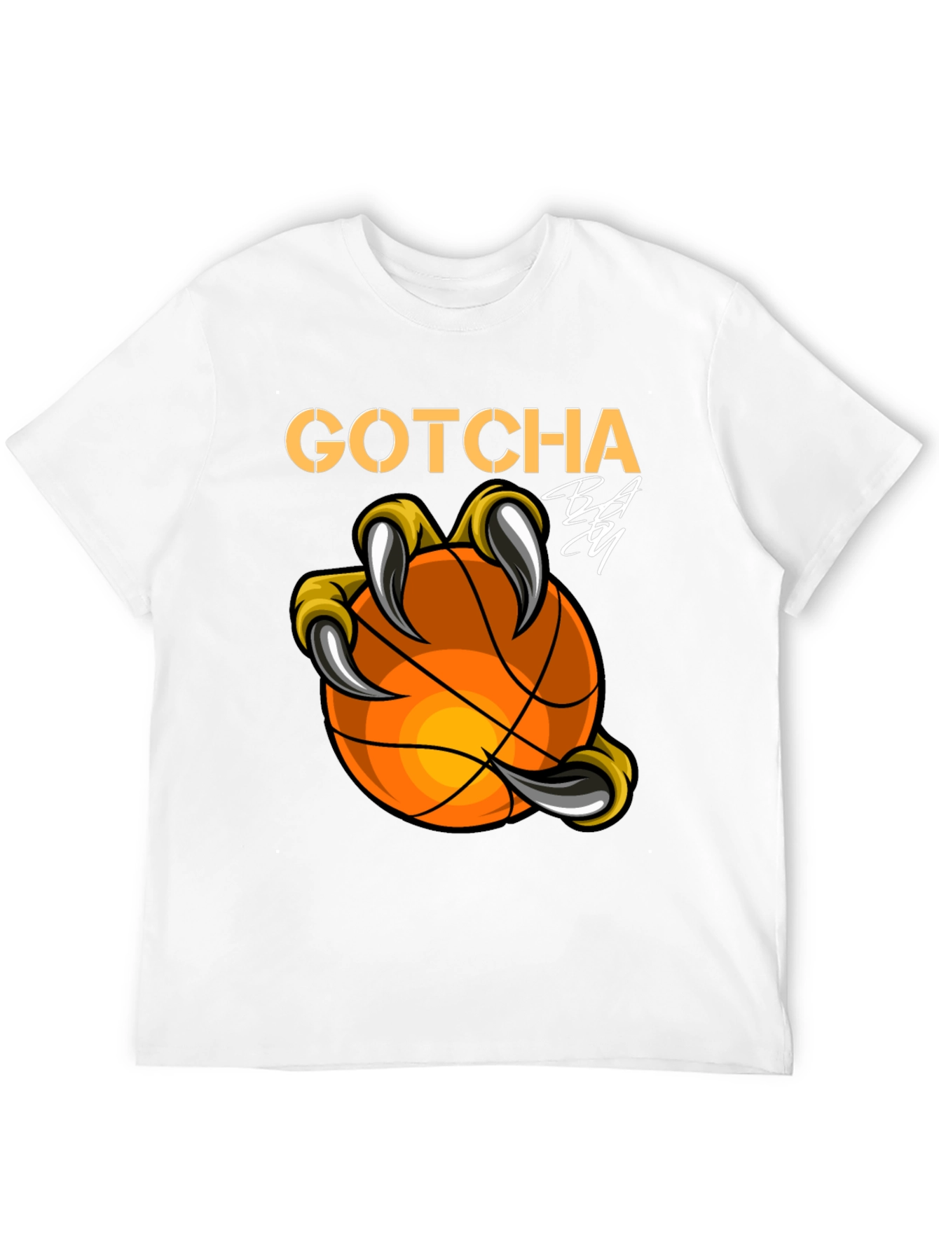 Gotcha Basketball Graphic T-Shirt - Black