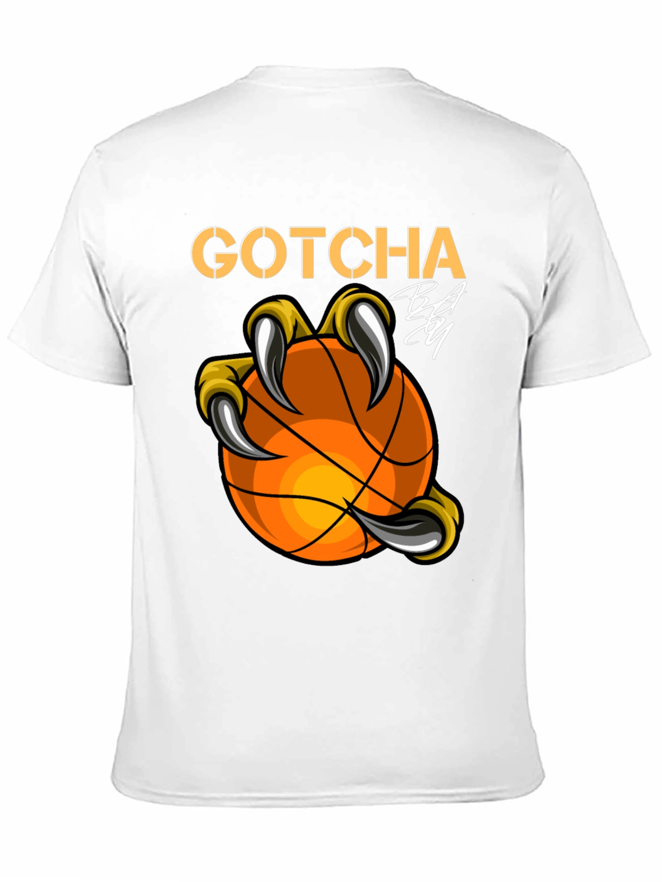 Gotcha Basketball Graphic T-Shirt - Black