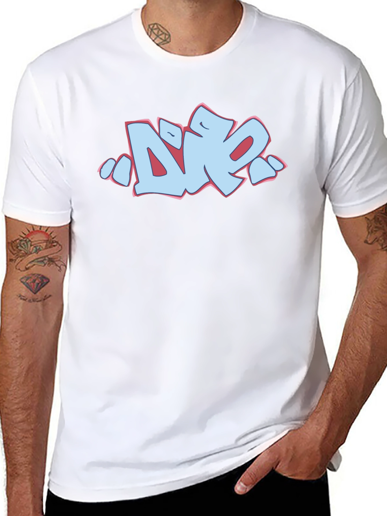 Graffiti Graphic Tee - Cool Streetwear Style