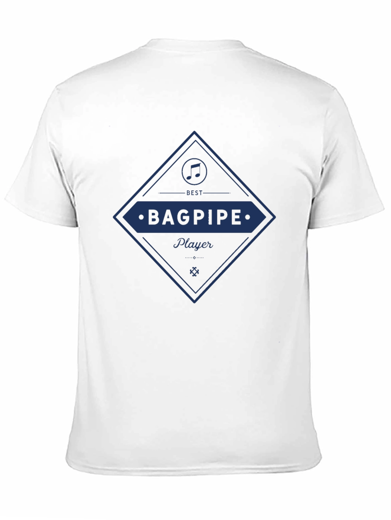 Best Bagpipe Player Graphic Tee - Black