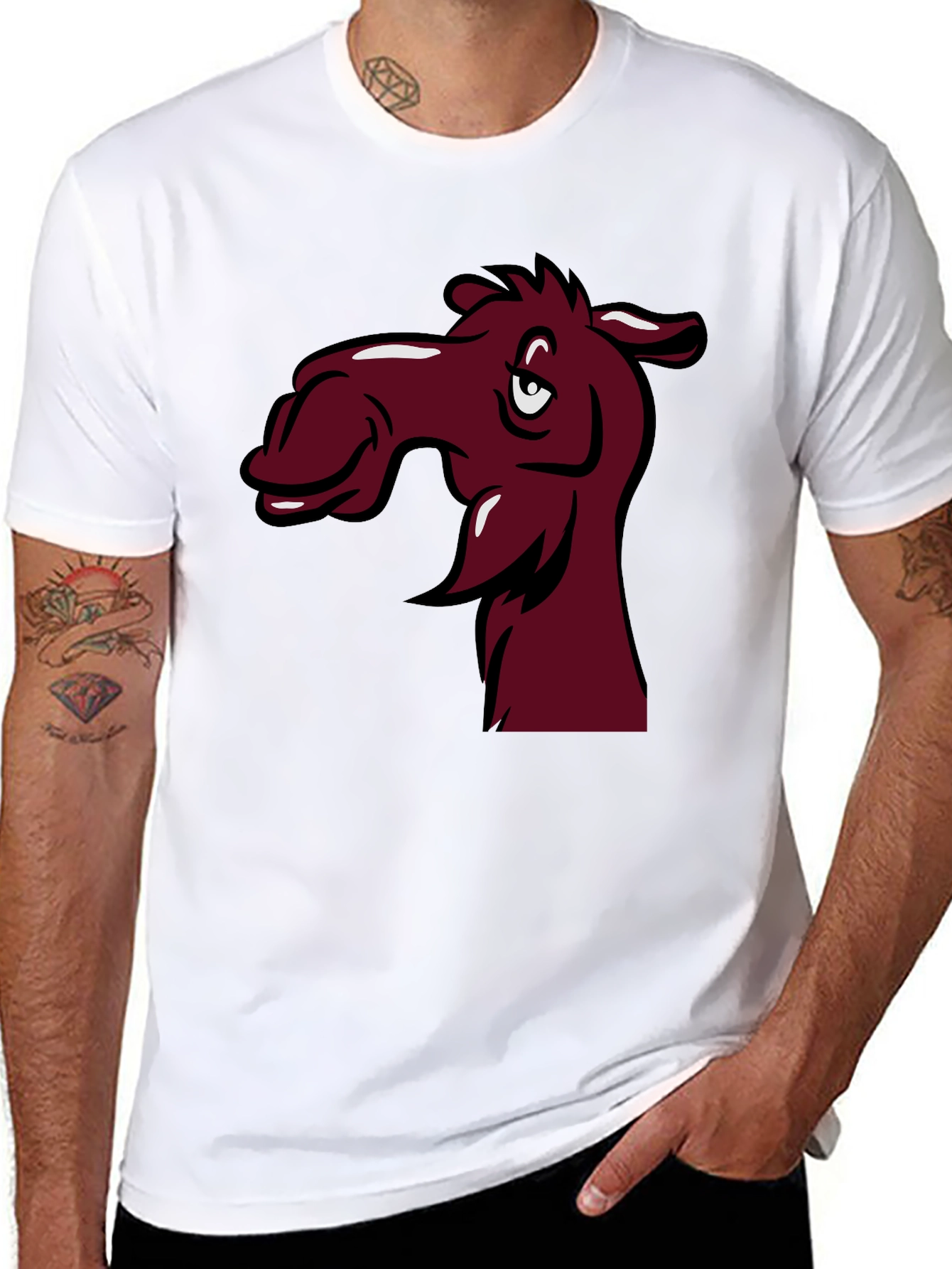 Funny Camel Cartoon T-Shirt