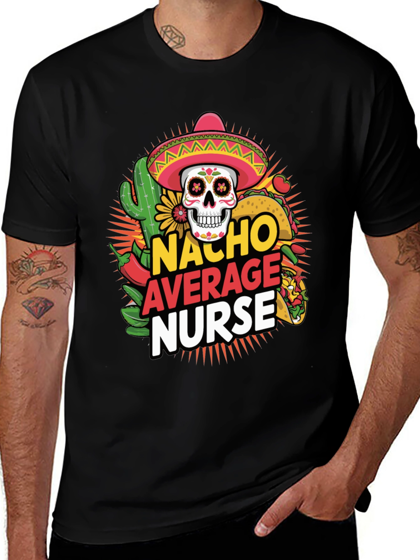 Nacho Average Nurse T-Shirt
