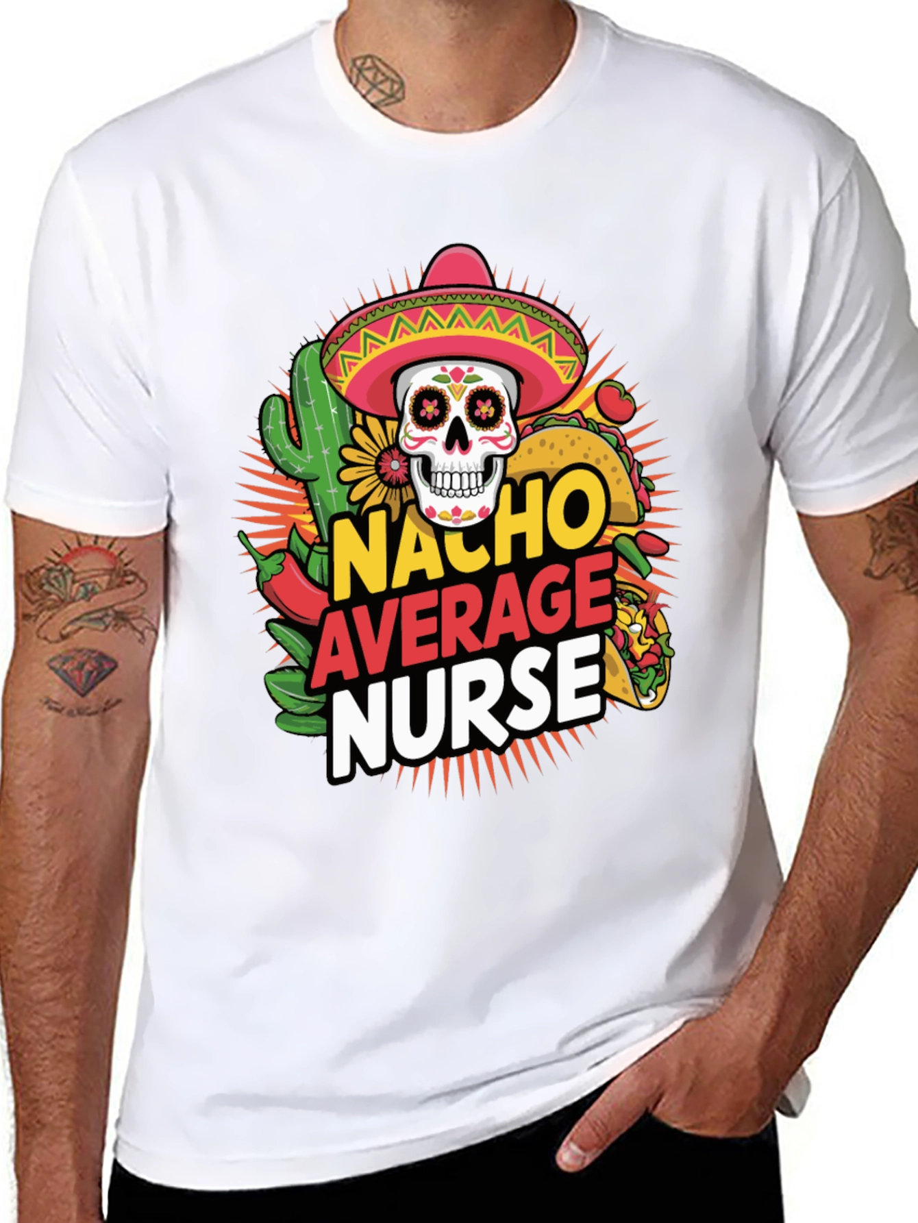 Nacho Average Nurse T-Shirt