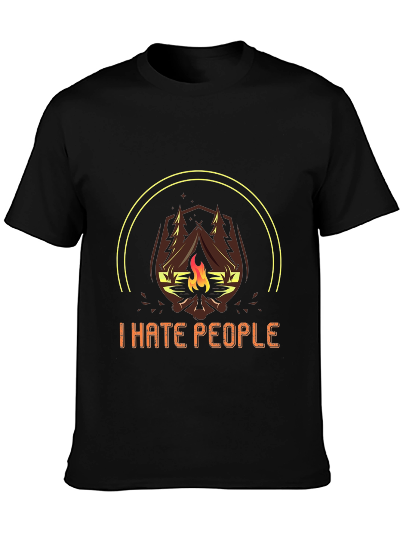 I Hate People Camping T-Shirt