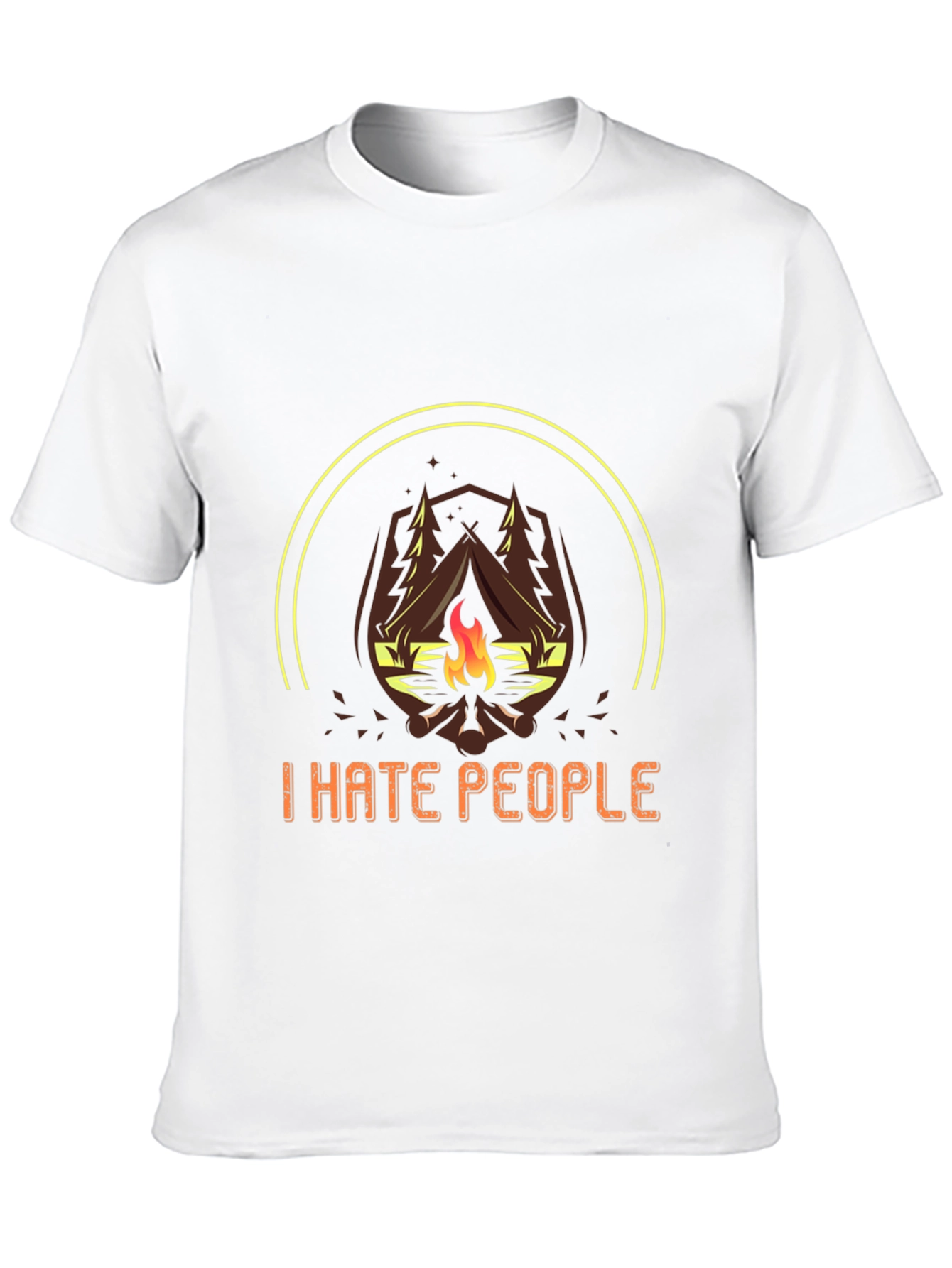 I Hate People Camping T-Shirt