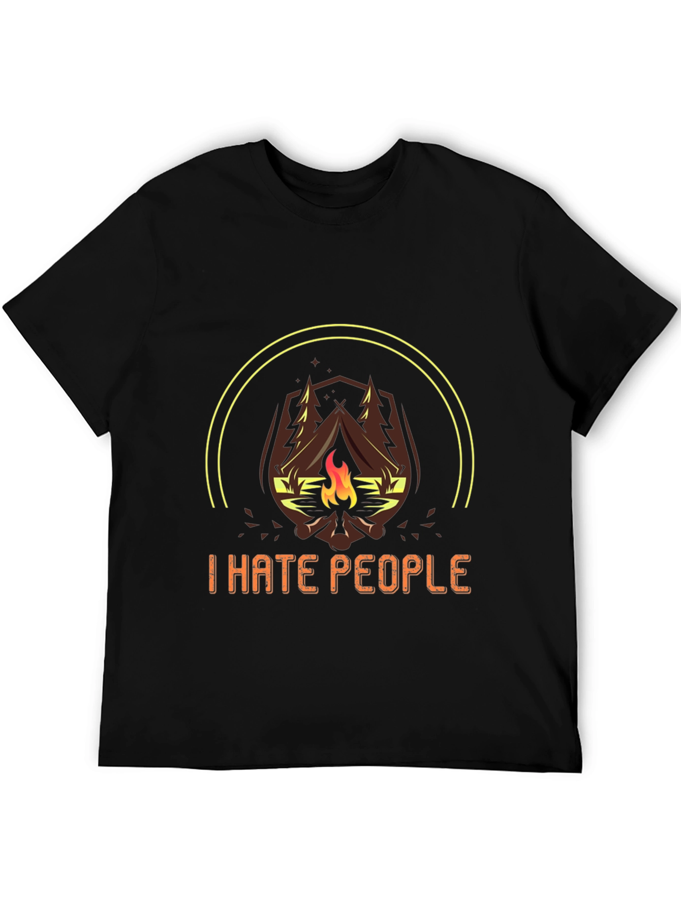 I Hate People Camping T-Shirt