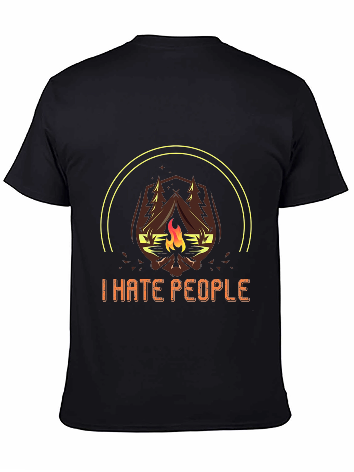 I Hate People Camping T-Shirt