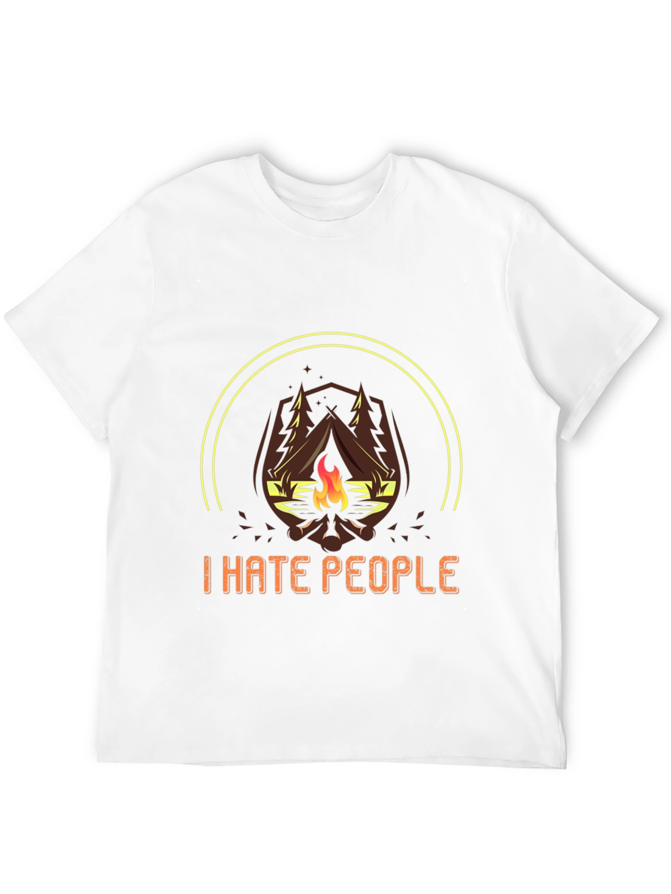 I Hate People Camping T-Shirt