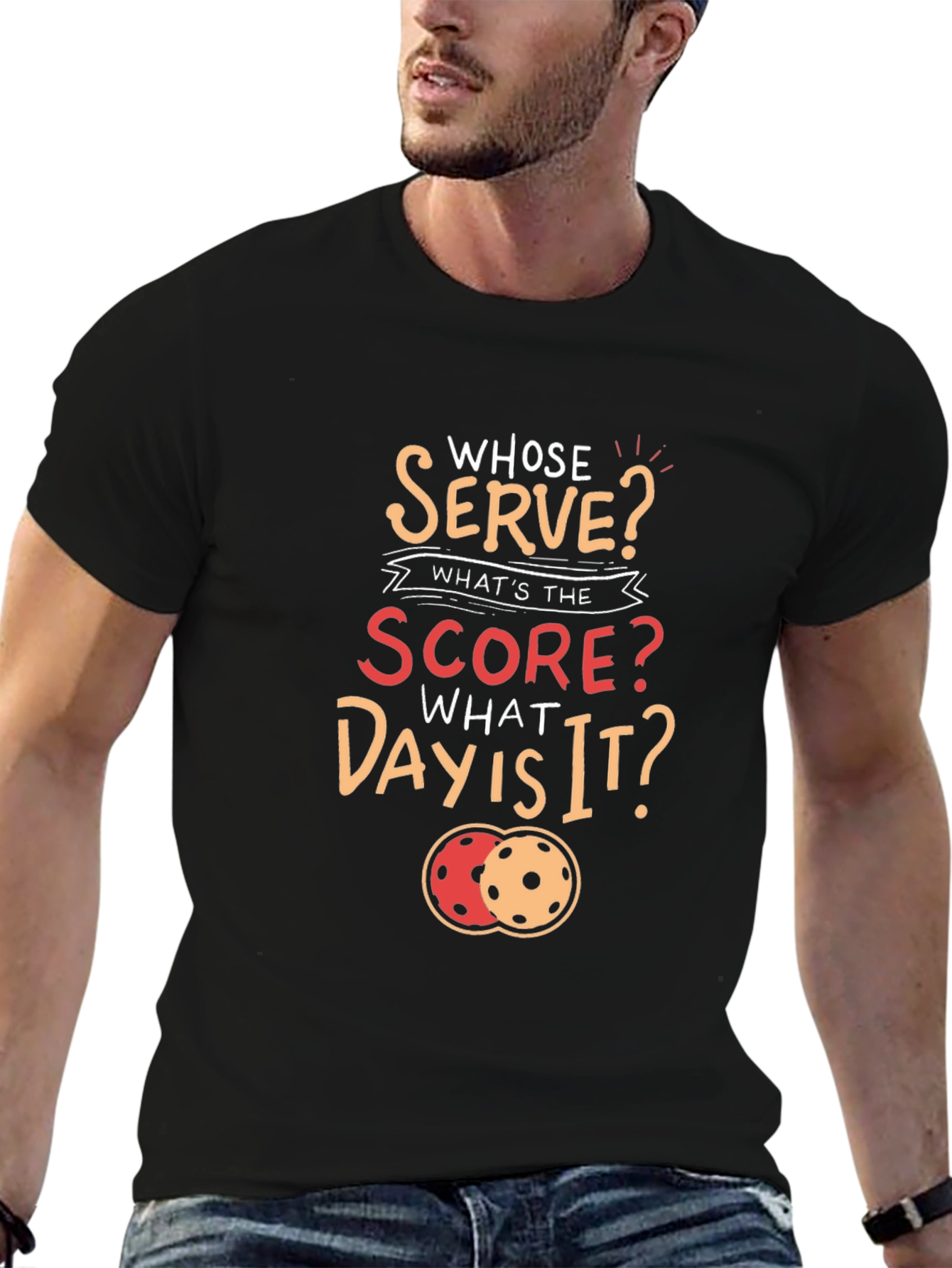 Pickleball T-Shirt: Whose Serve?