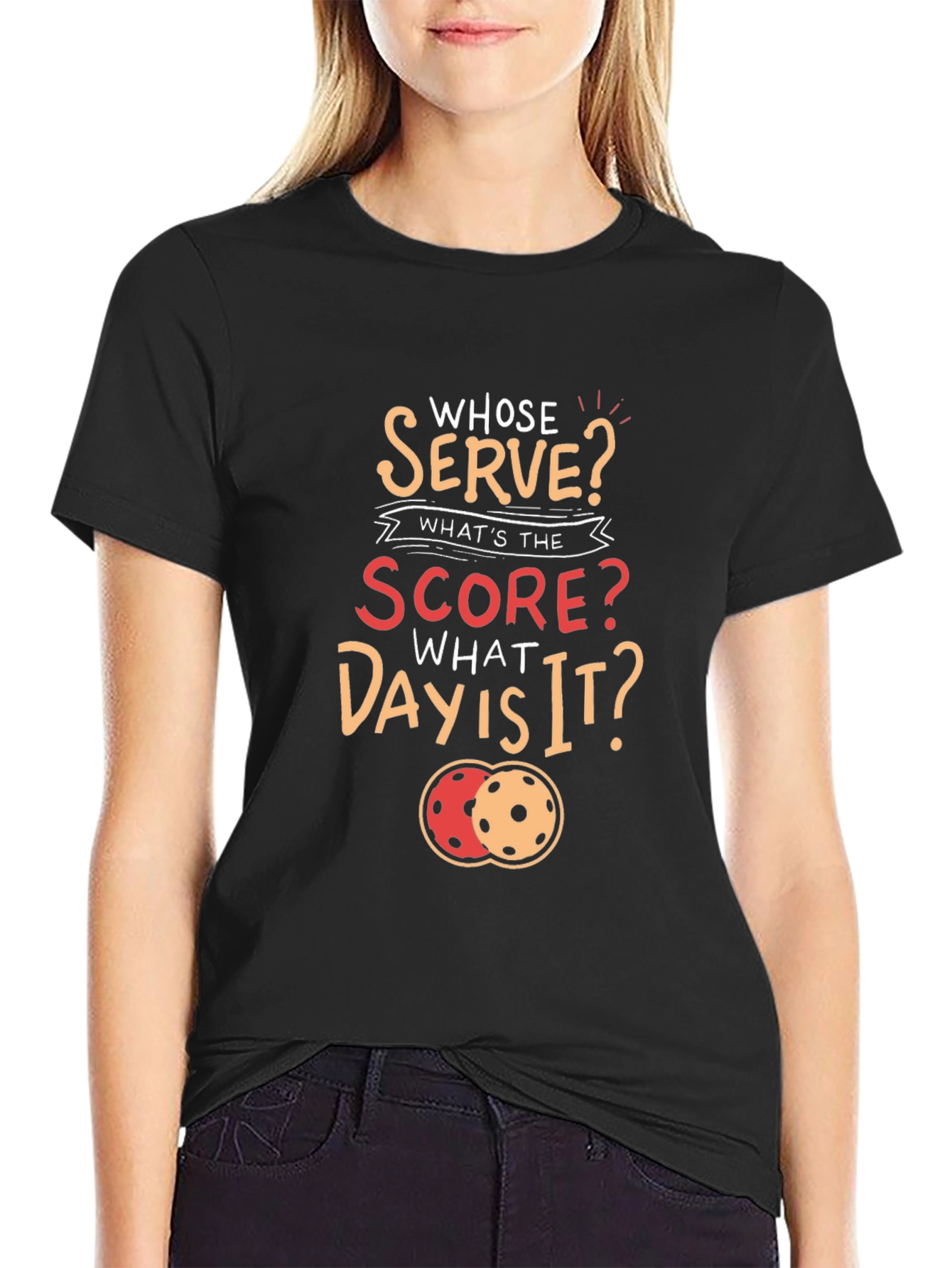 Pickleball T-Shirt: Whose Serve?