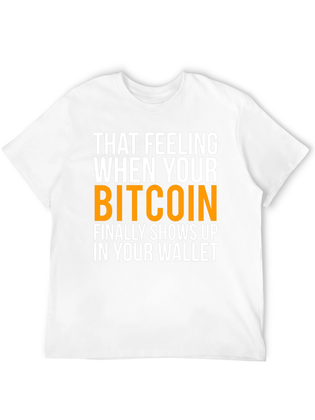 Bitcoin Wallet T-Shirt - Crypto Lover Tee