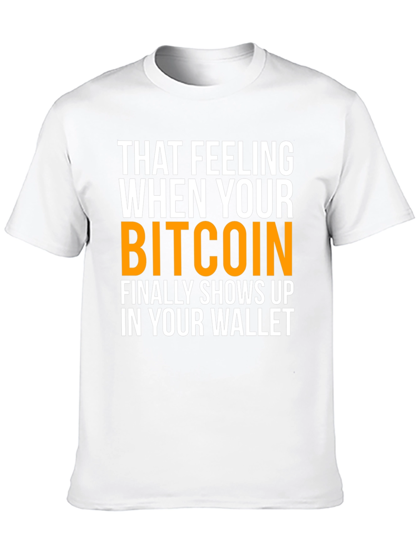Bitcoin Wallet T-Shirt - Crypto Lover Tee