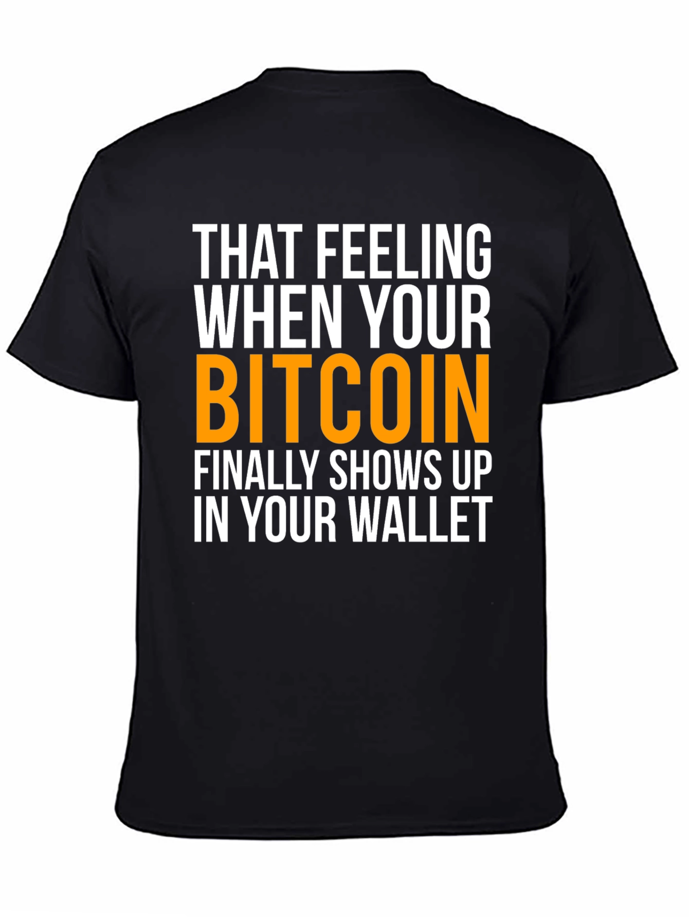 Bitcoin Wallet T-Shirt - Crypto Lover Tee