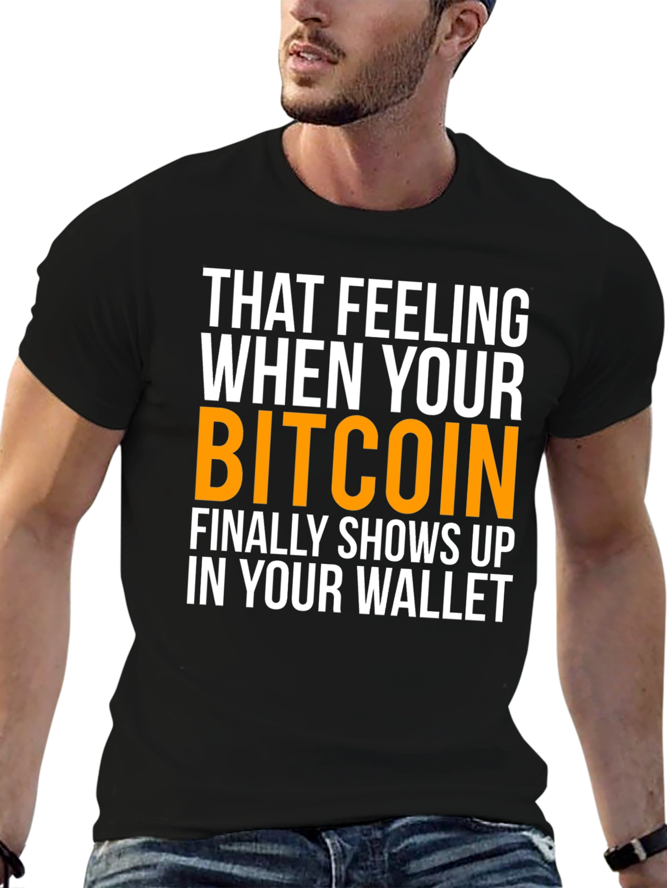Bitcoin Wallet T-Shirt - Crypto Lover Tee