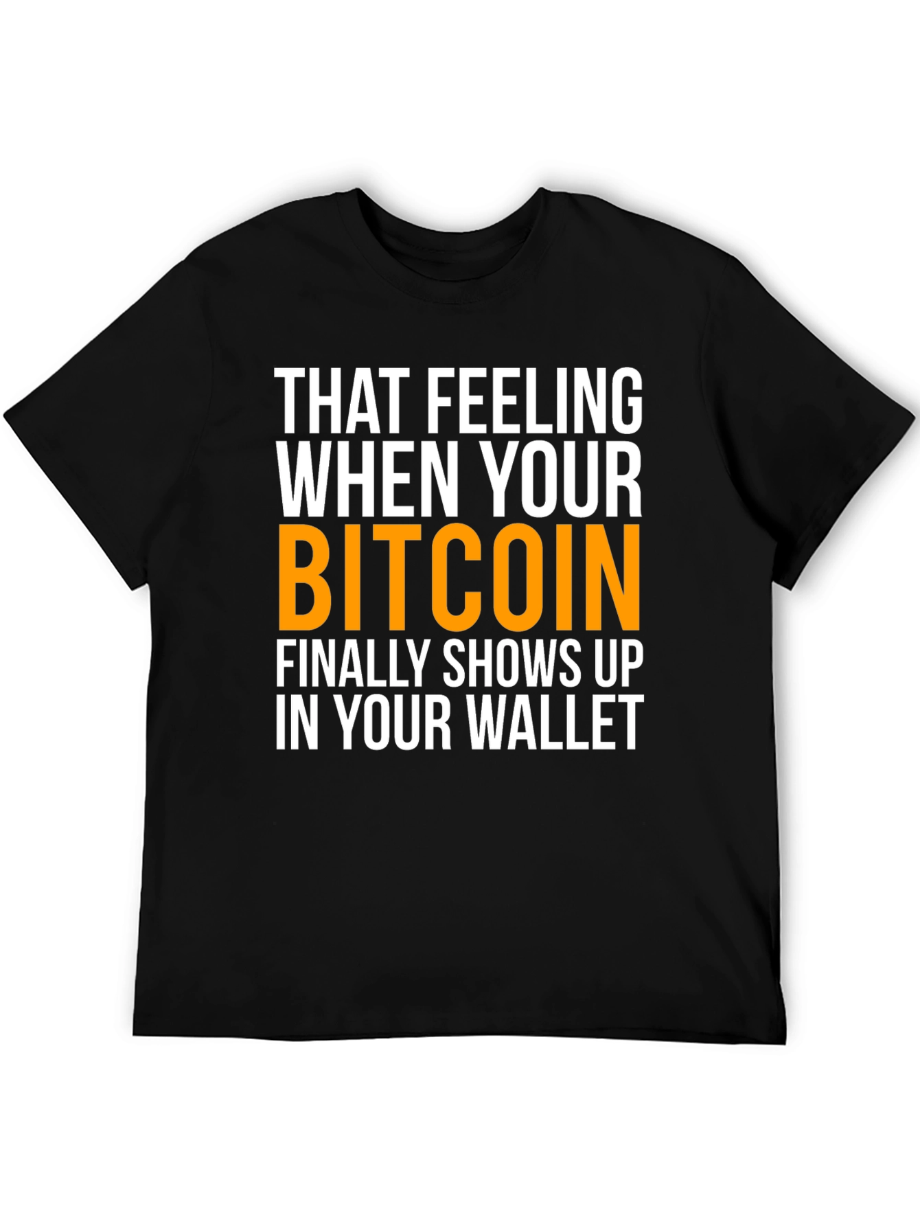Bitcoin Wallet T-Shirt - Crypto Lover Tee