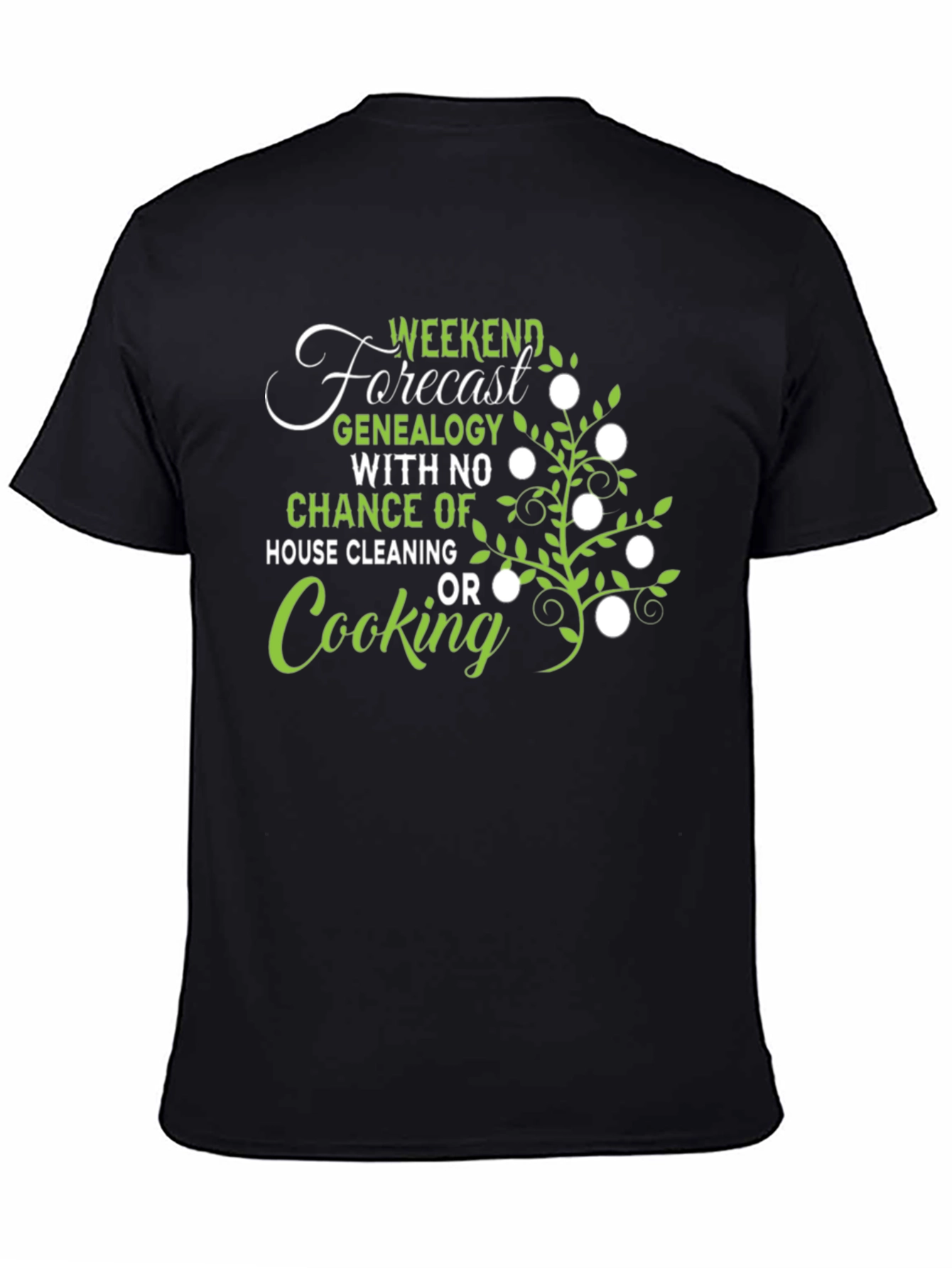 Genealogy Weekend Forecast T-Shirt