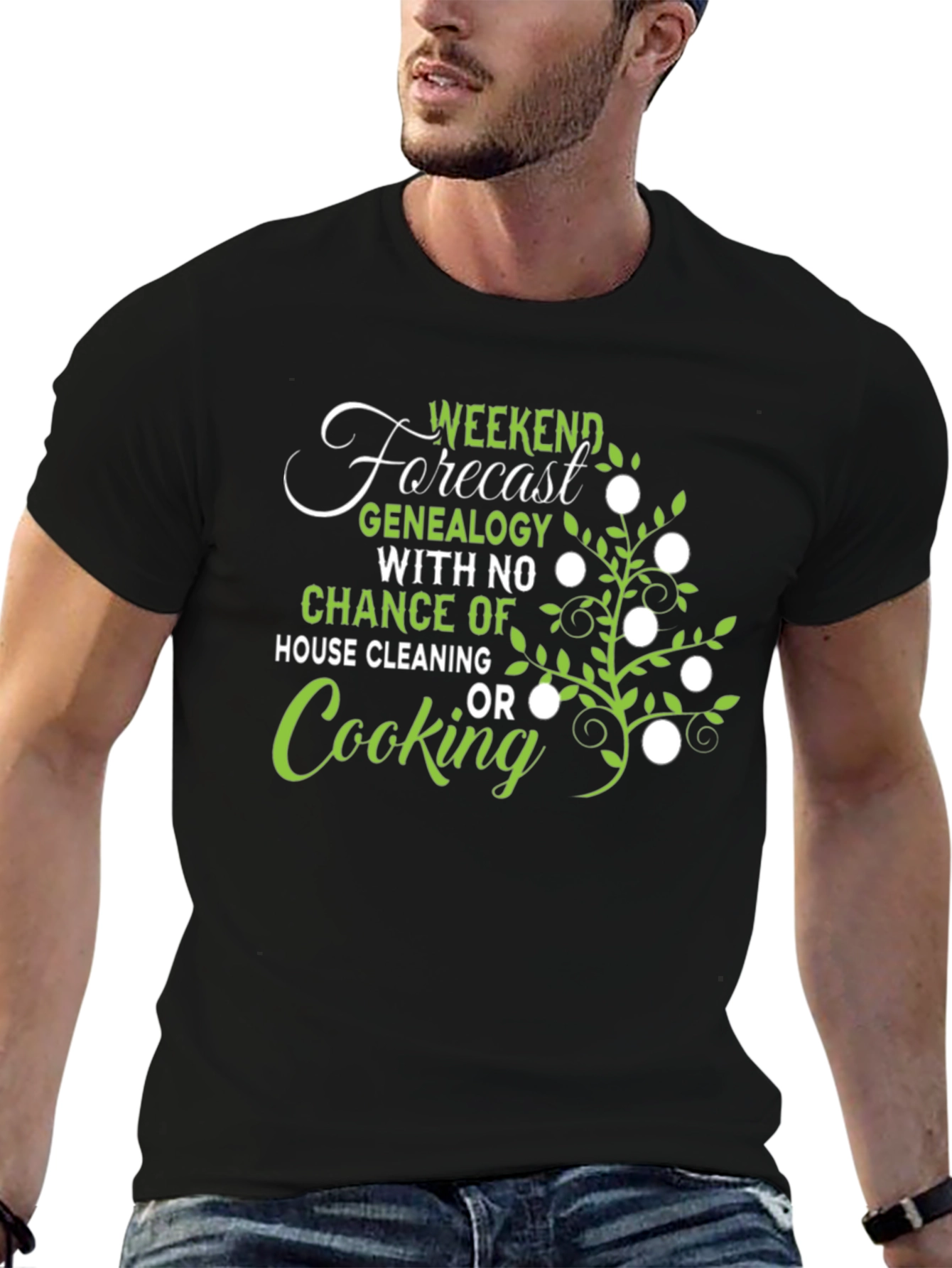 Genealogy Weekend Forecast T-Shirt