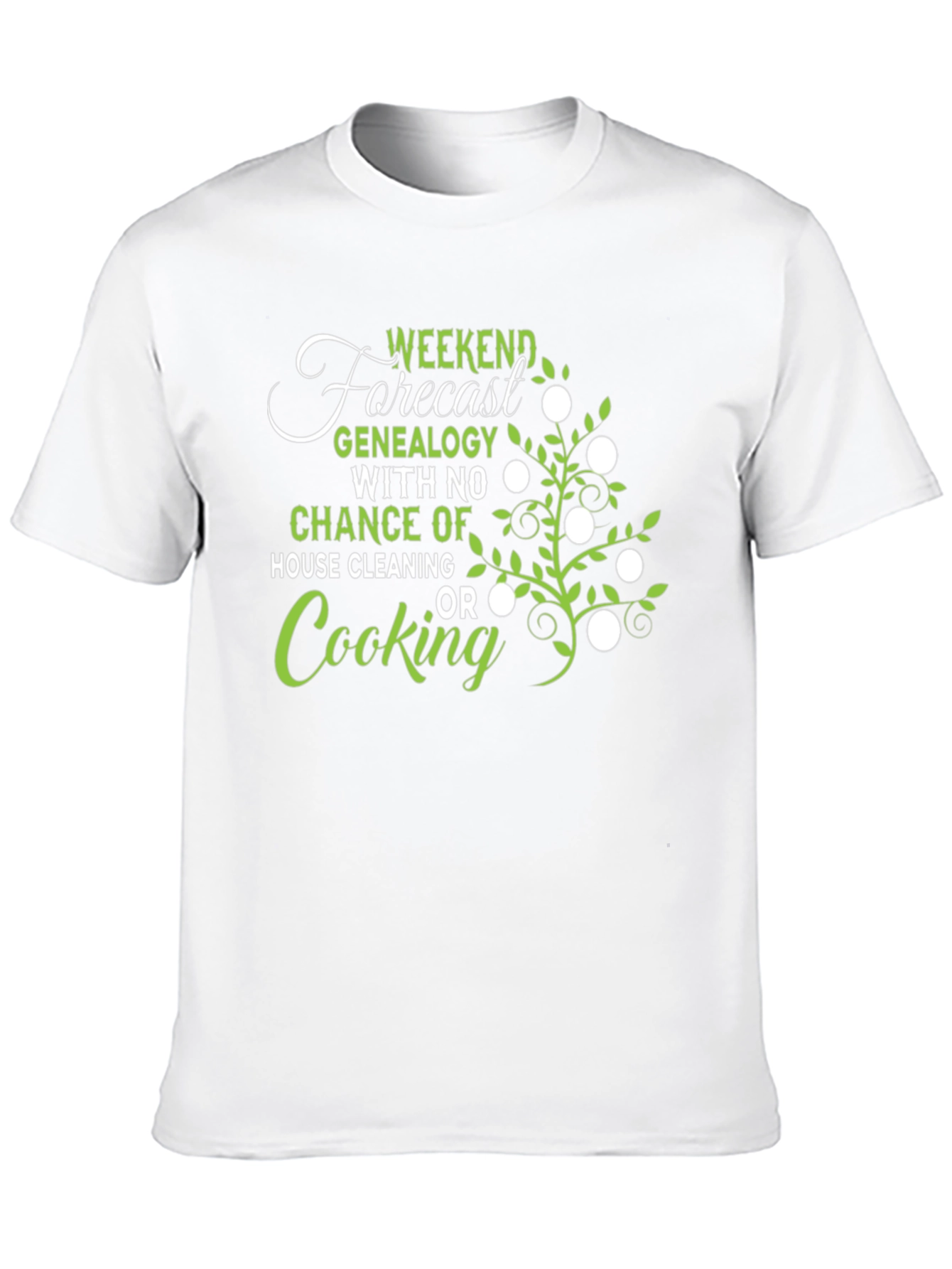 Genealogy Weekend Forecast T-Shirt