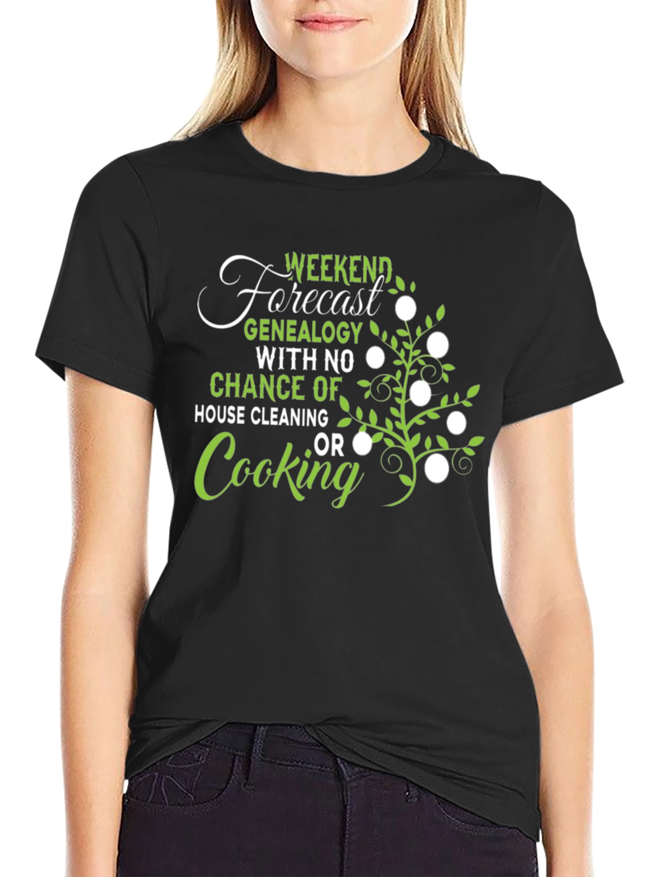 Genealogy Weekend Forecast T-Shirt