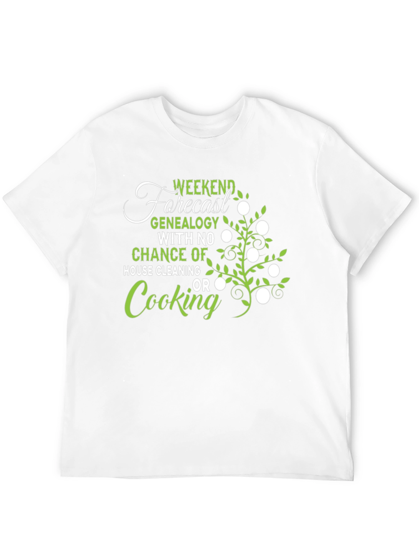 Genealogy Weekend Forecast T-Shirt