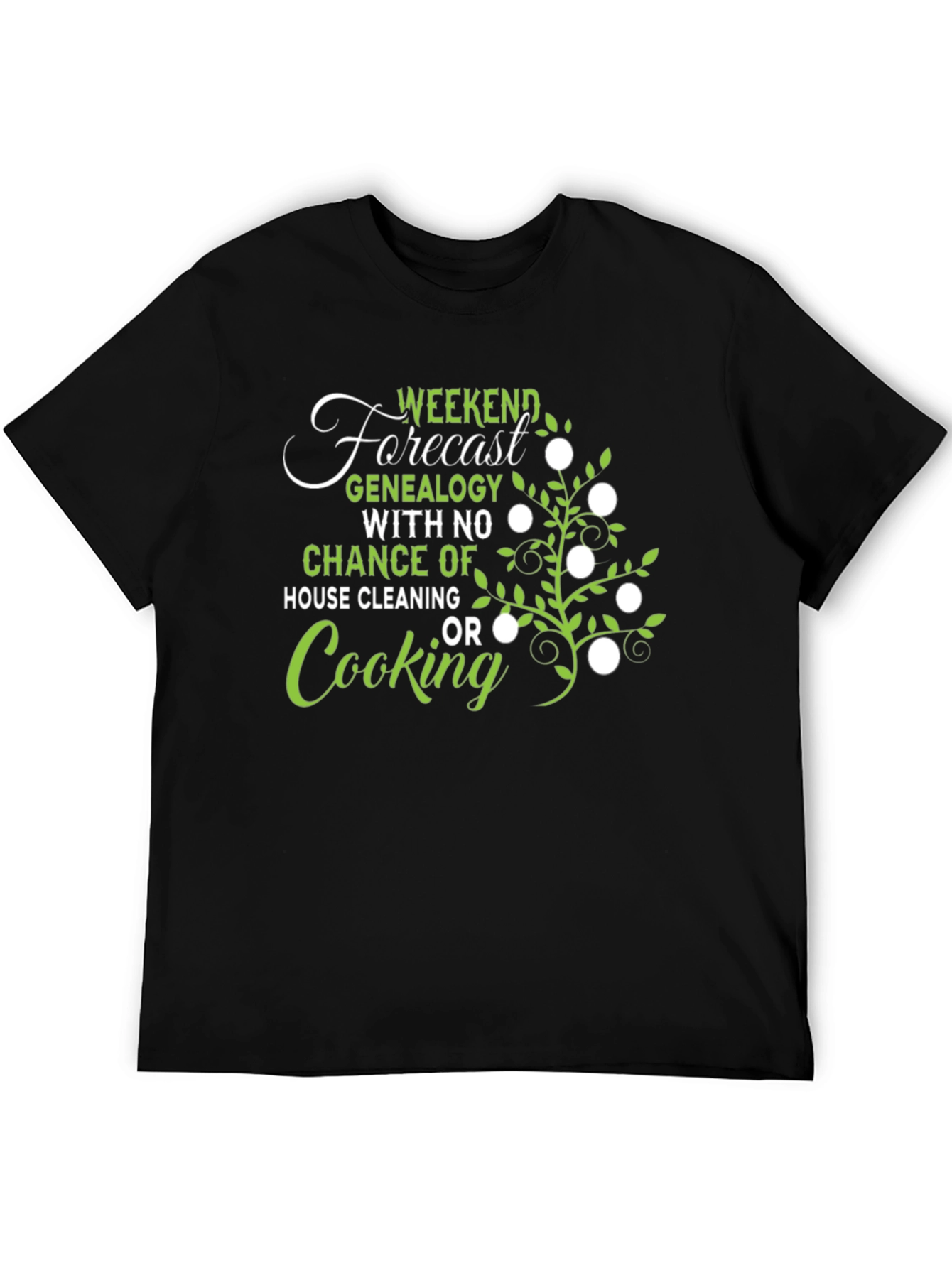Genealogy Weekend Forecast T-Shirt
