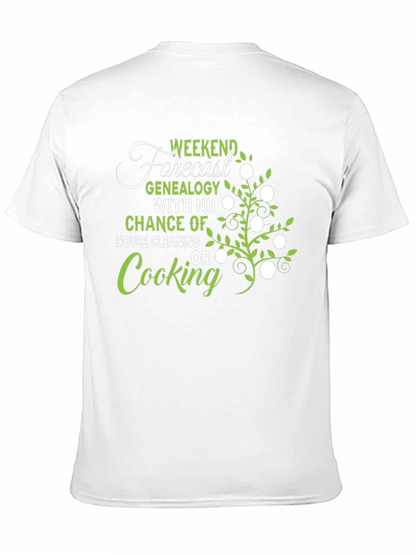 Genealogy Weekend Forecast T-Shirt