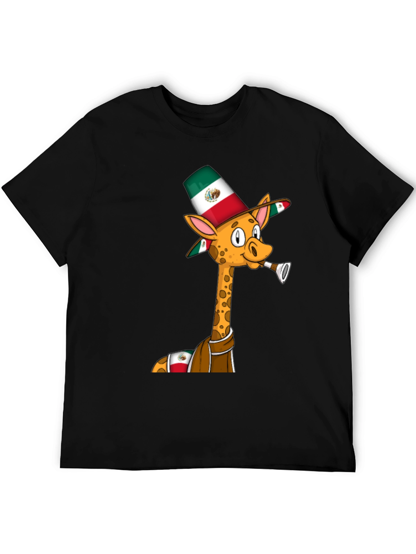 Fiesta Giraffe T-Shirt - Viva Mexico!