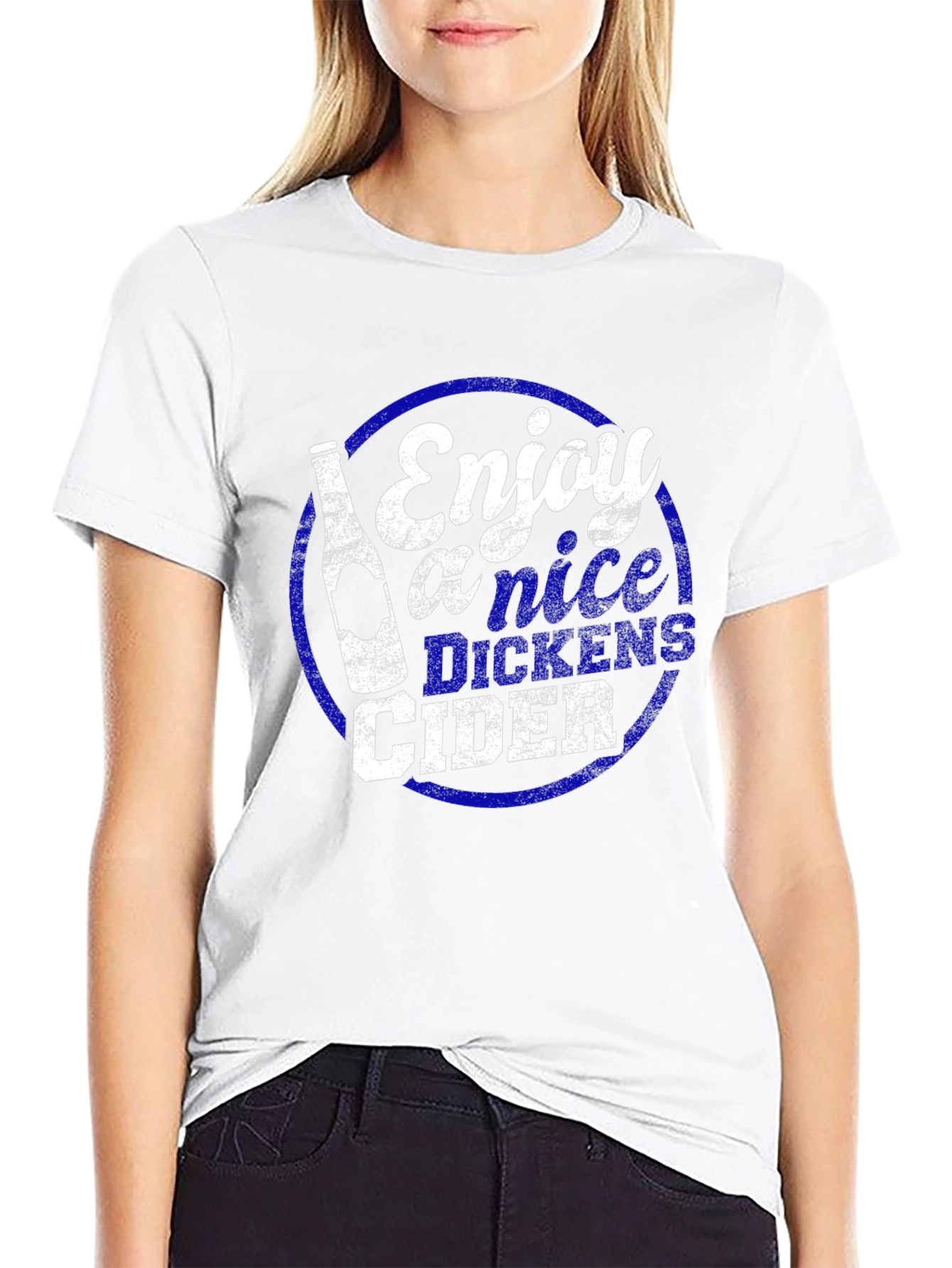 Enjoy Dickens Cider Graphic T-Shirt