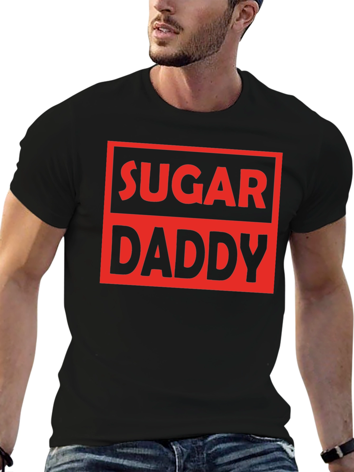 Sugar Daddy Graphic T-Shirt - Novelty Design