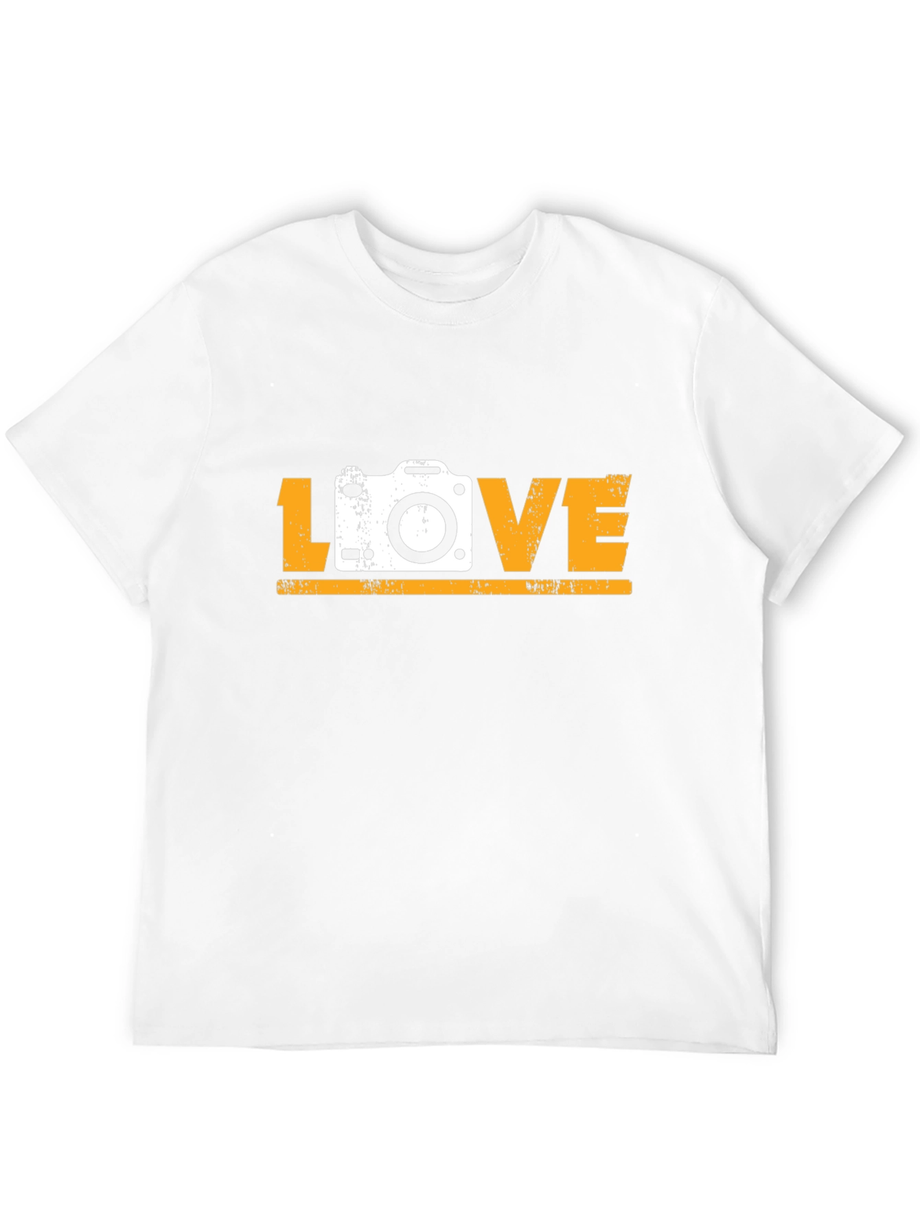 Photographer LOVE Graphic Tee - Black Cotton T-Shirt