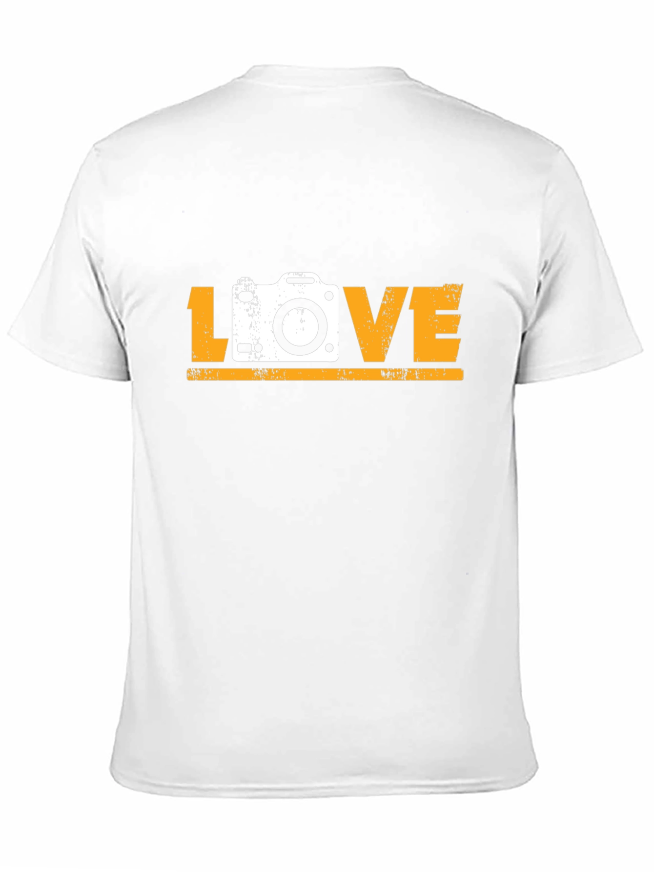 Photographer LOVE Graphic Tee - Black Cotton T-Shirt