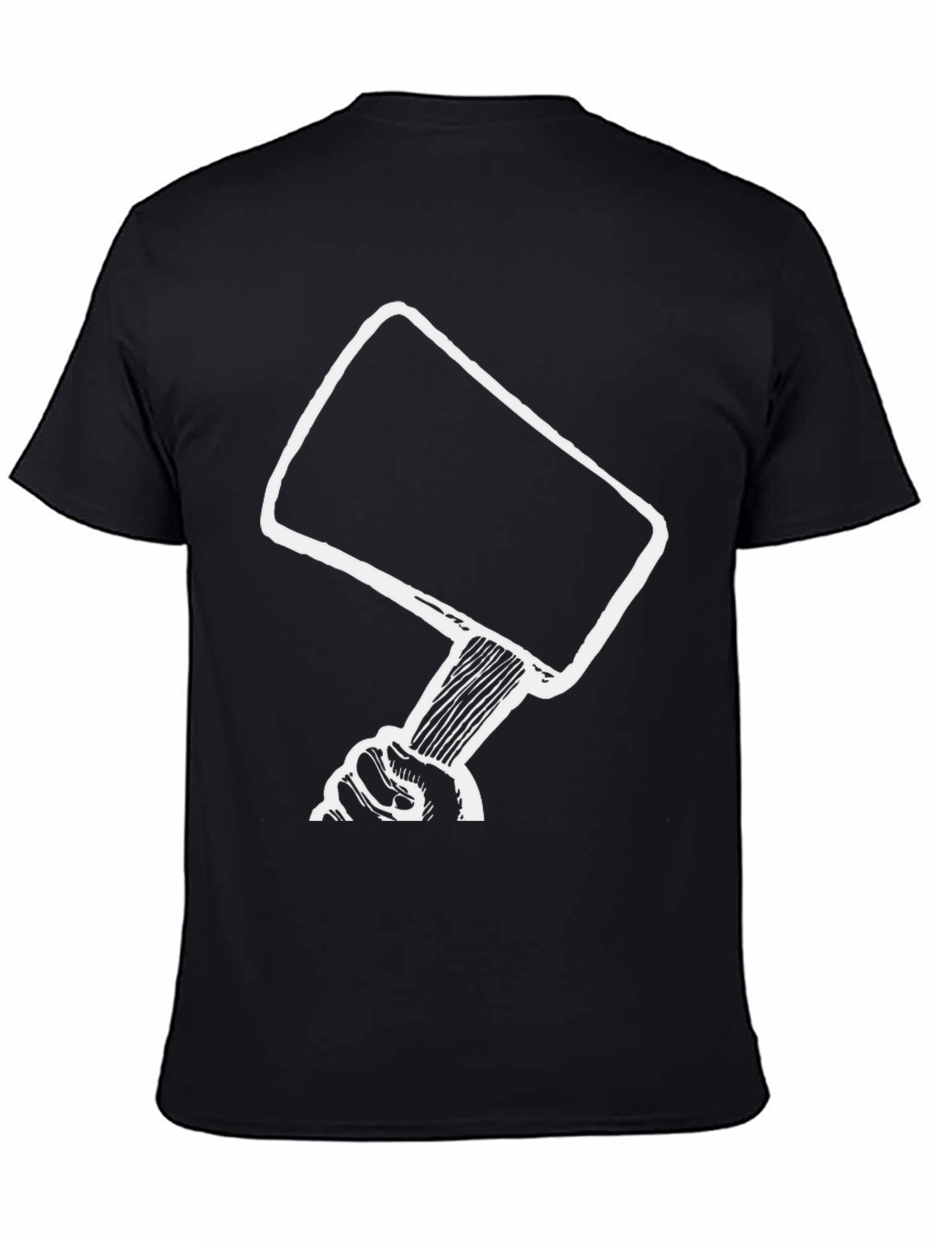 Gavel Graphic Tee - Justice Hammer Design
