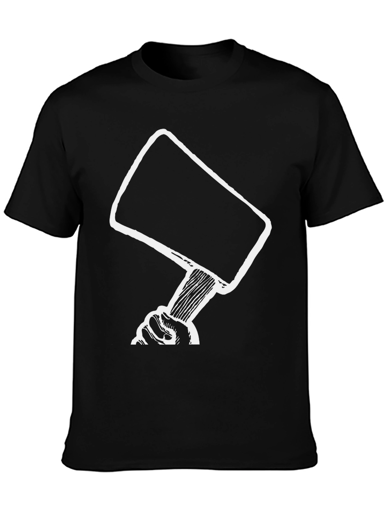 Gavel Graphic Tee - Justice Hammer Design