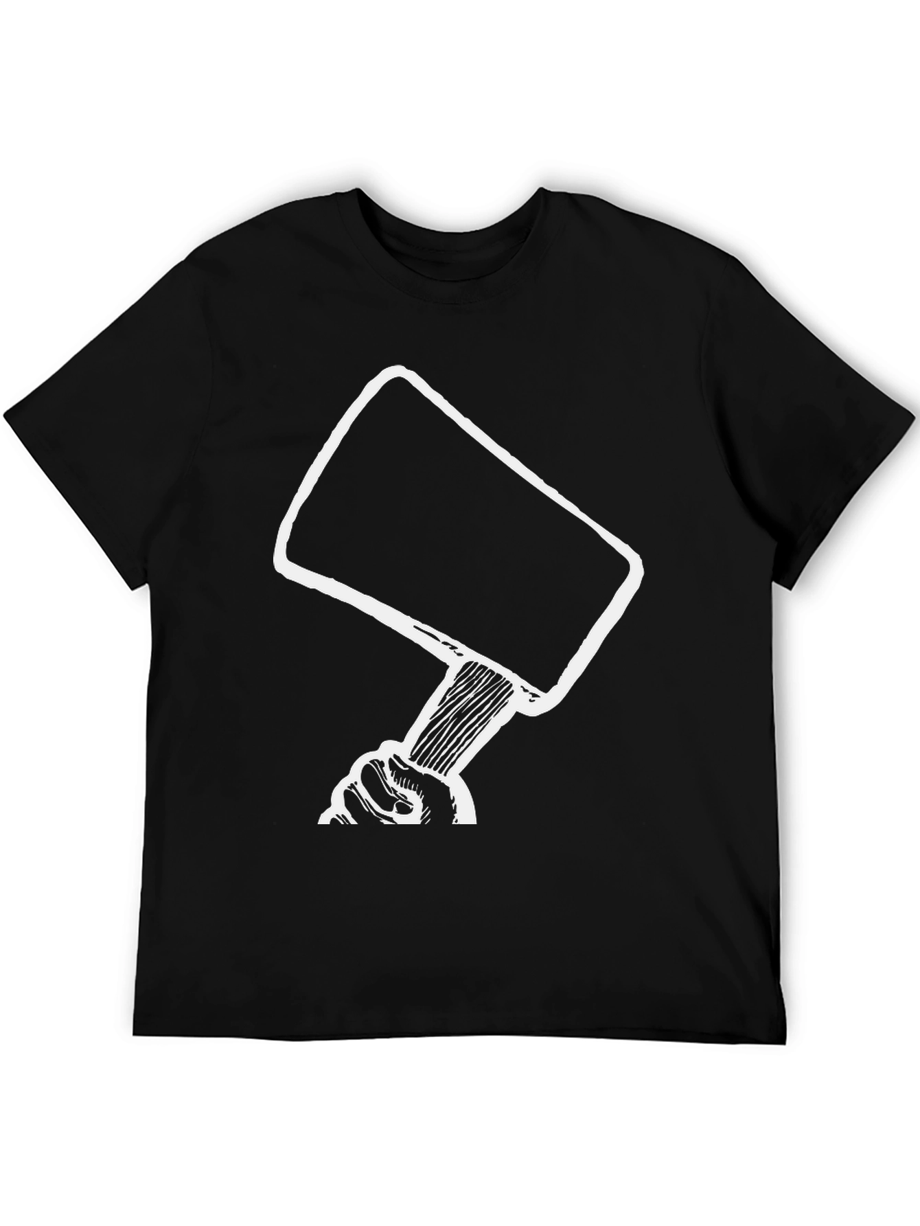 Gavel Graphic Tee - Justice Hammer Design