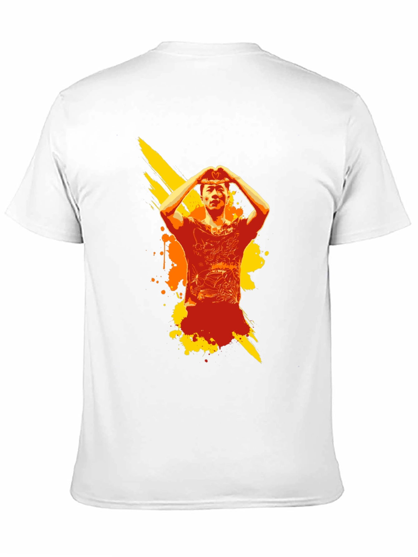 Urban Graphic Tee: Artistic Portrait