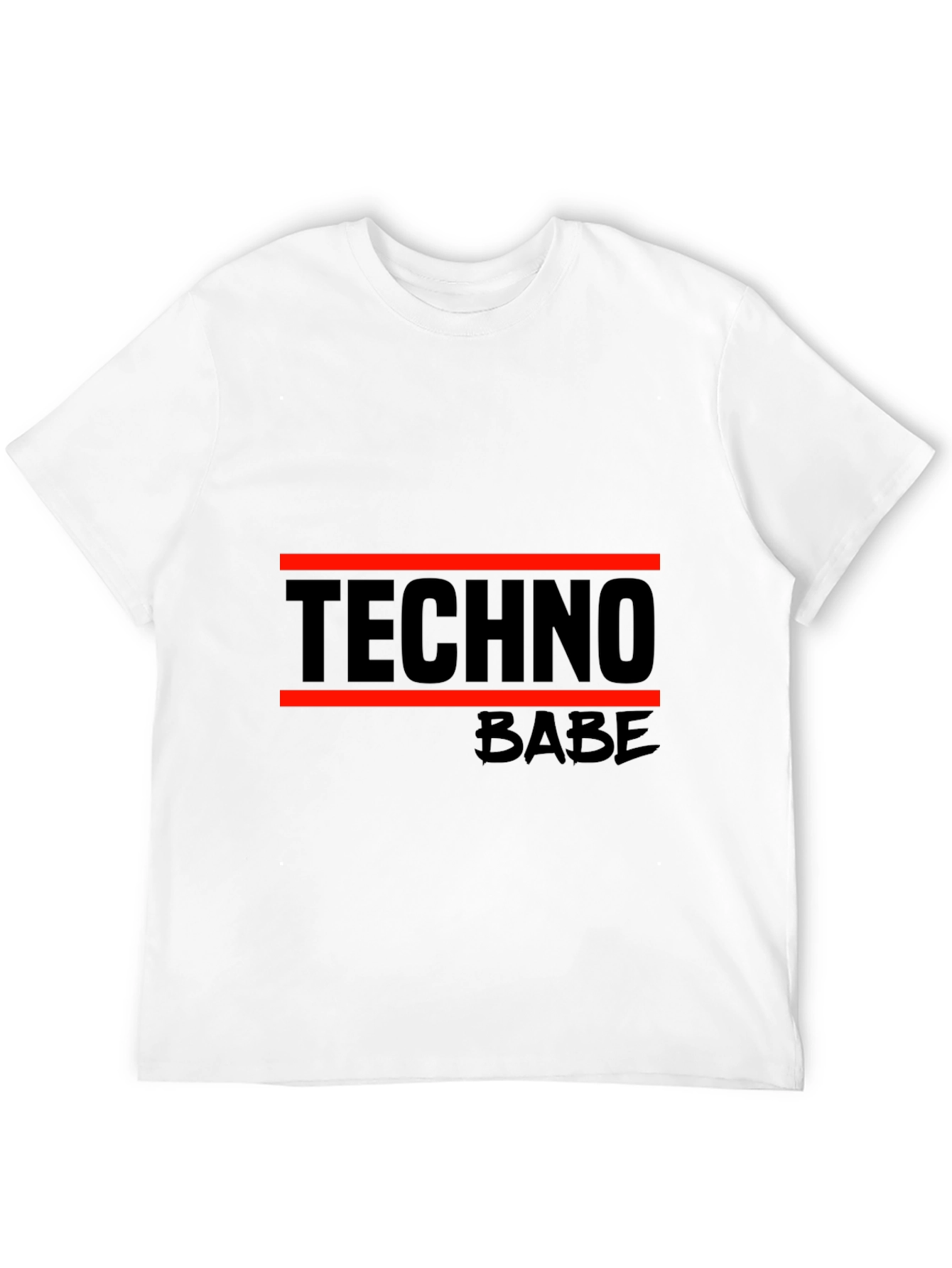 Techno Babe Graphic T-Shirt