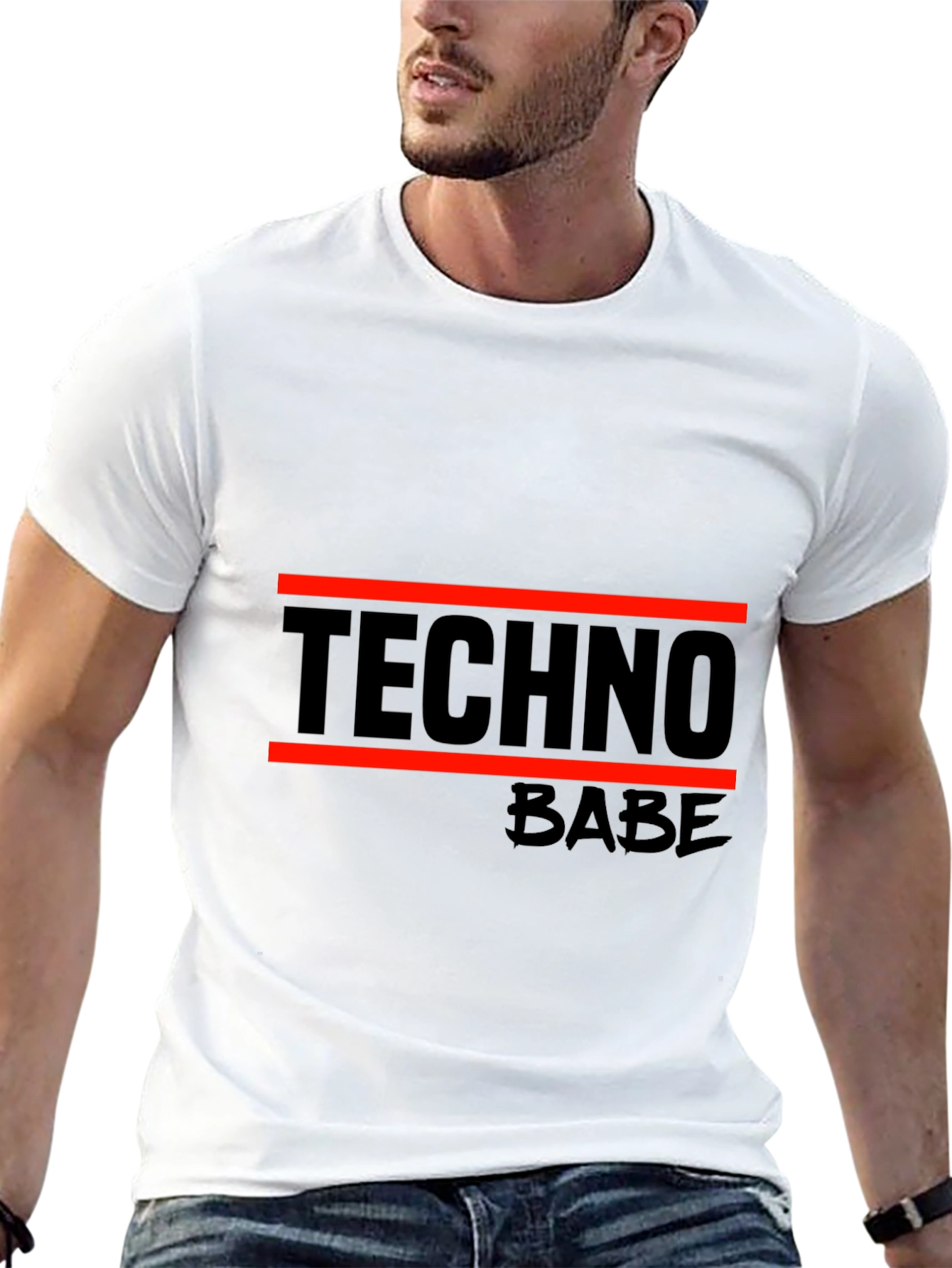 Techno Babe Graphic T-Shirt
