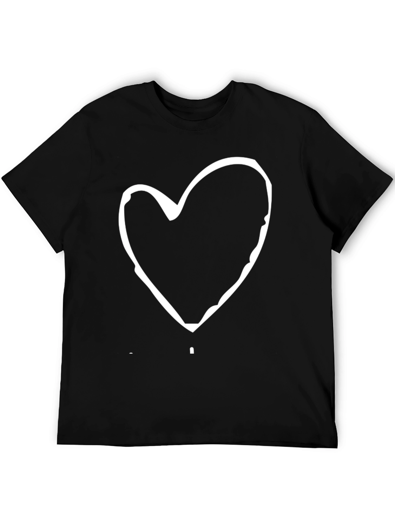 Heart Graphic Tee - Casual Comfort