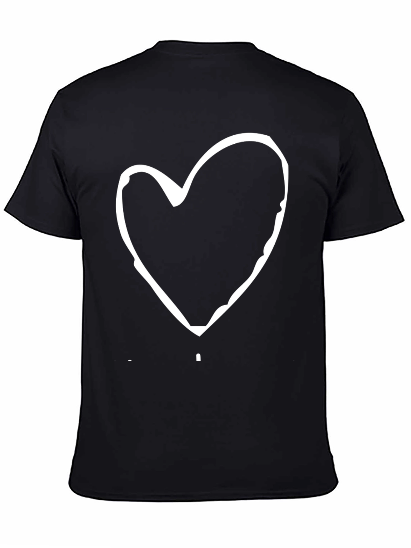 Heart Graphic Tee - Casual Comfort