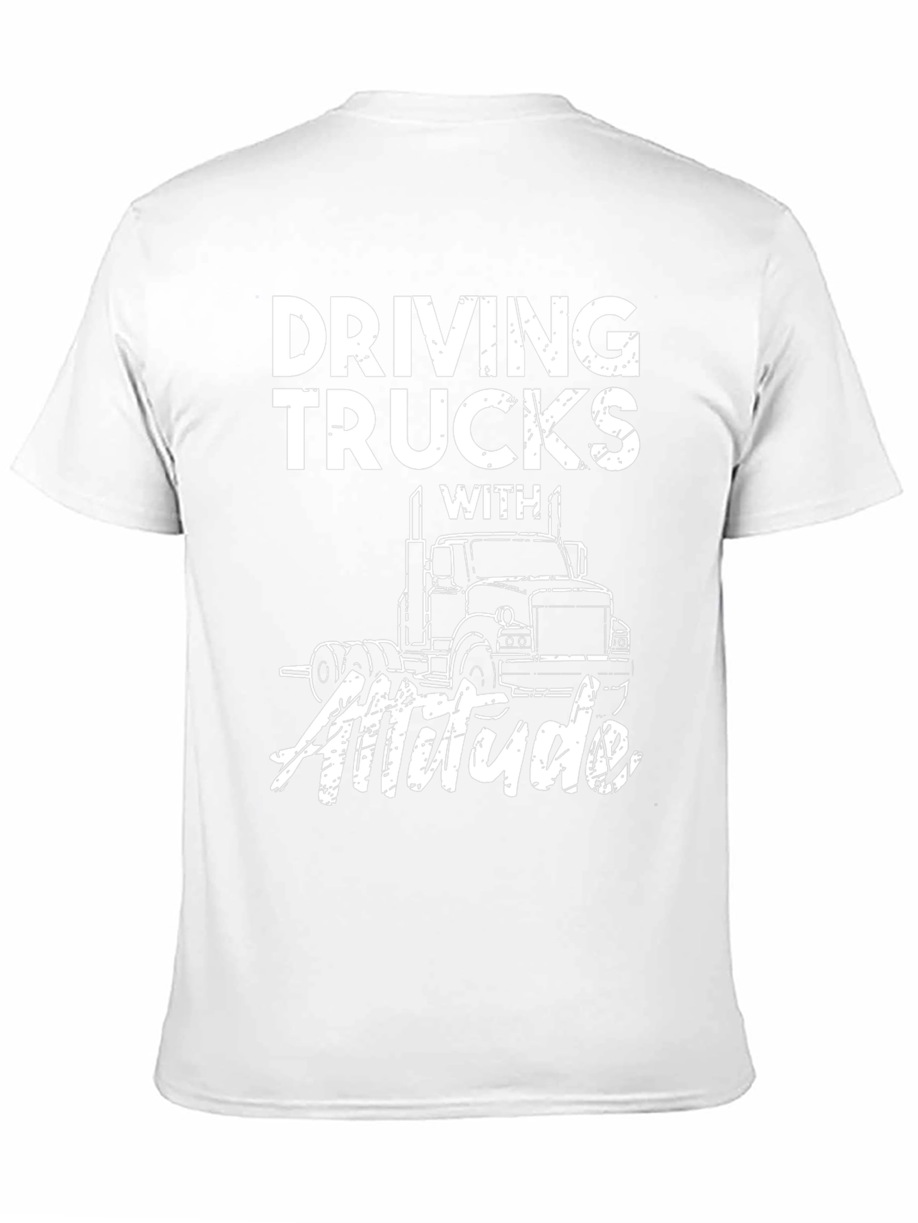 Driving Trucks With Attitude Graphic Tee