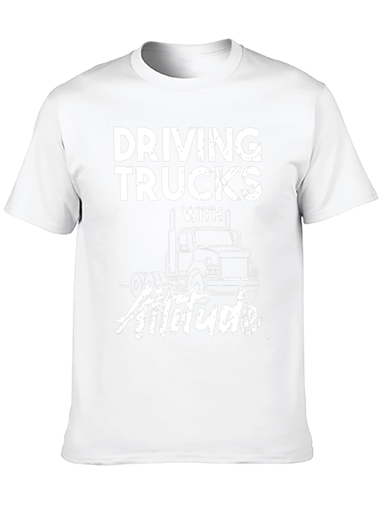 Driving Trucks With Attitude Graphic Tee