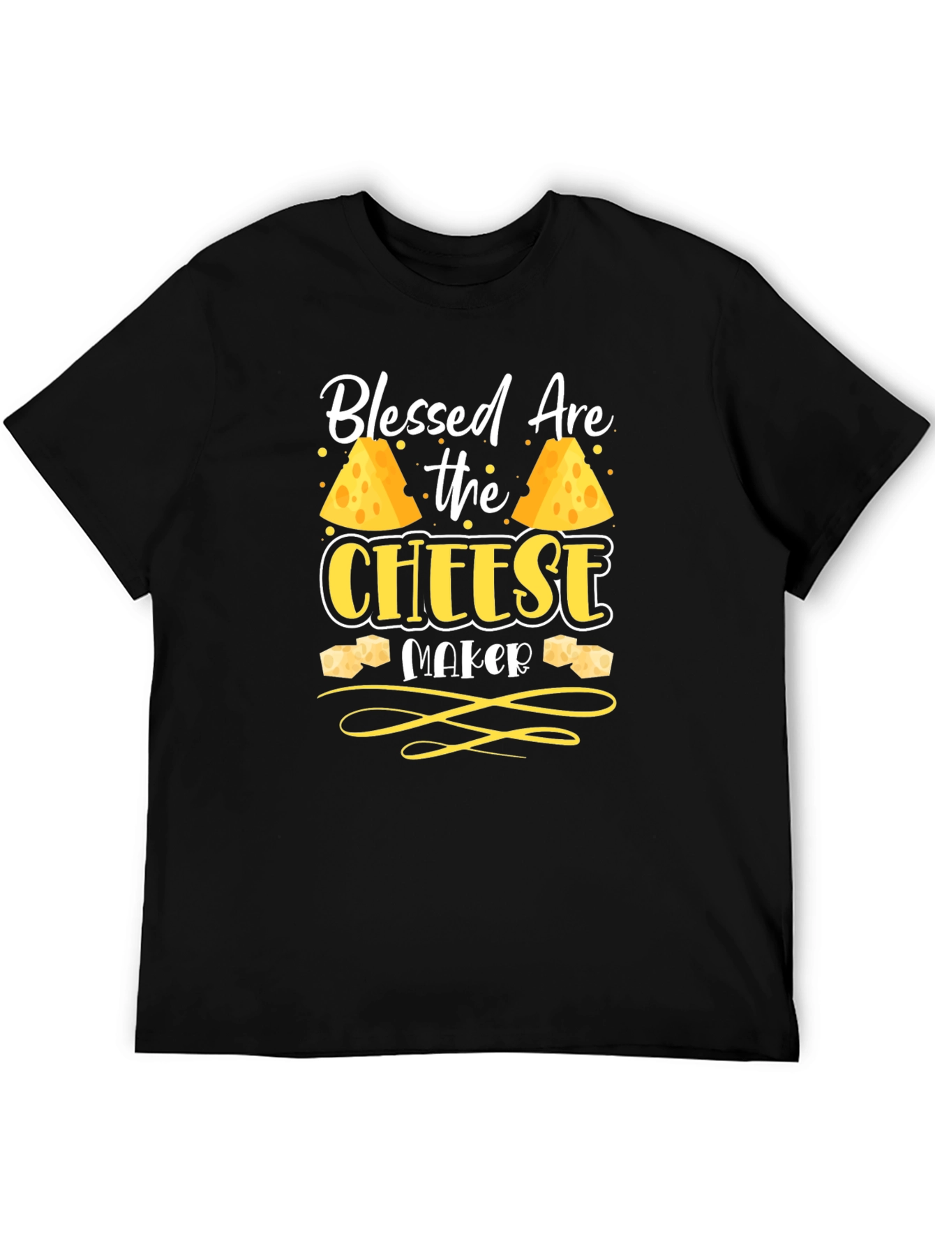 Blessed Are The Cheese Maker Graphic T-Shirt